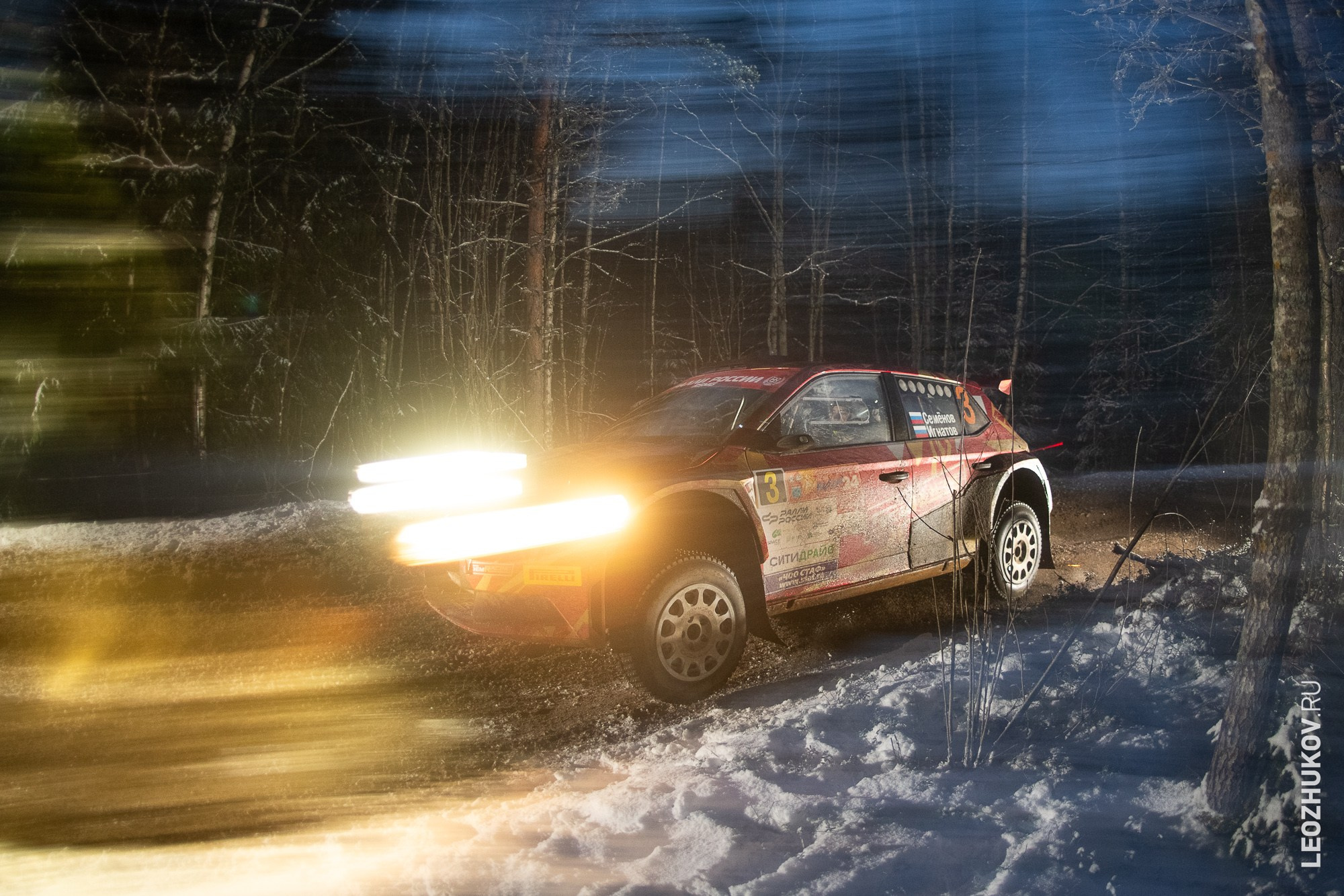 Rally Vyborg 2024. Sports photographer Leonid Zhukov