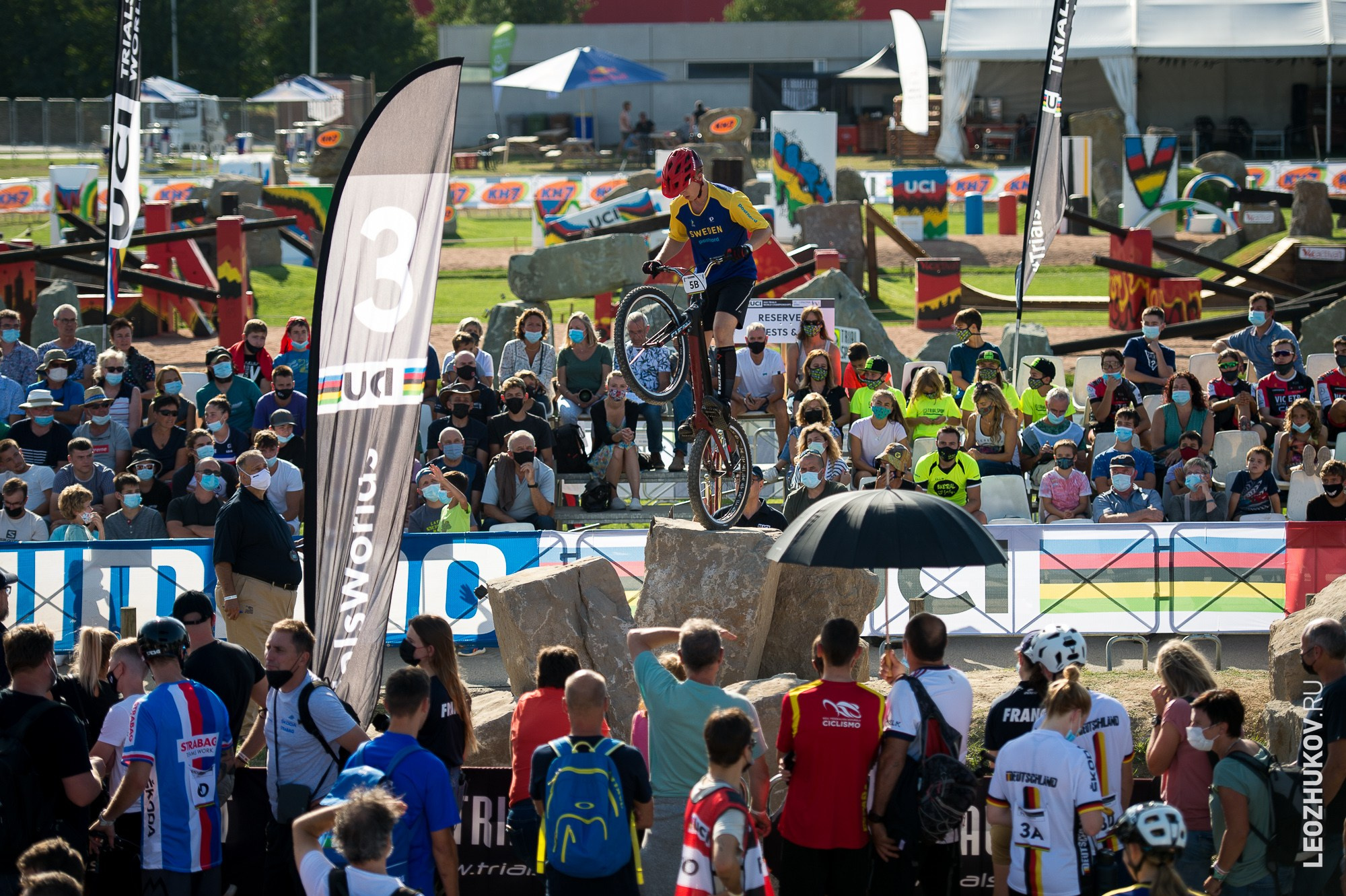 UCI Trials World Championships 2021. Спортивный фотограф Леонид Жуков