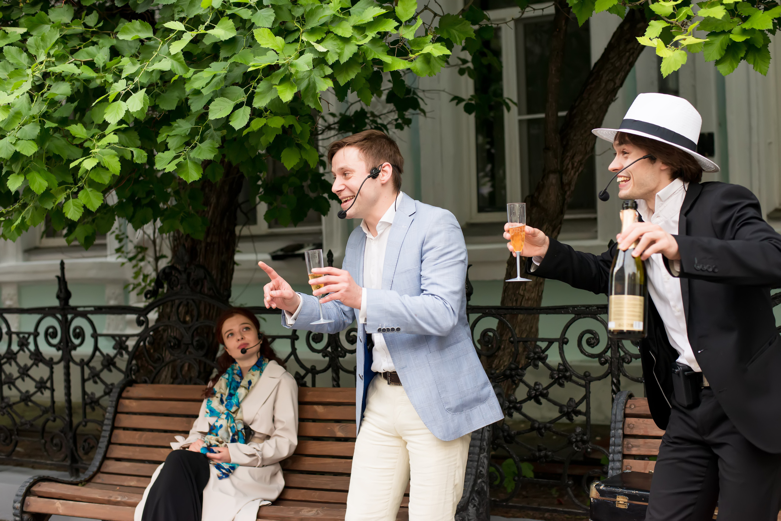 Спектакль-прогулка «Чехов и Чайка». Фотограф • Фототерапевт г. Москва