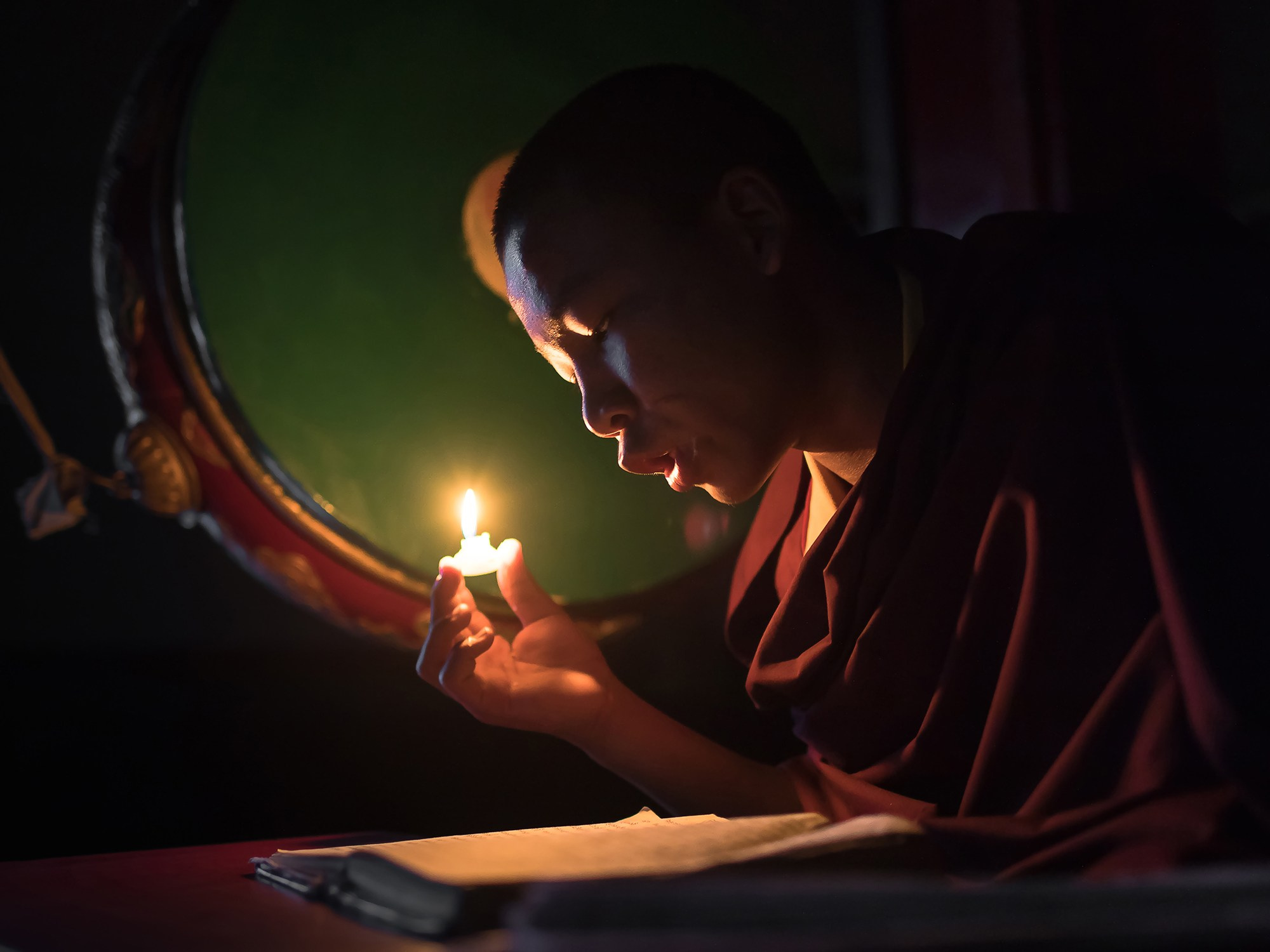 Tibetans in India. Documentary and art photographer Alexey Terentyev