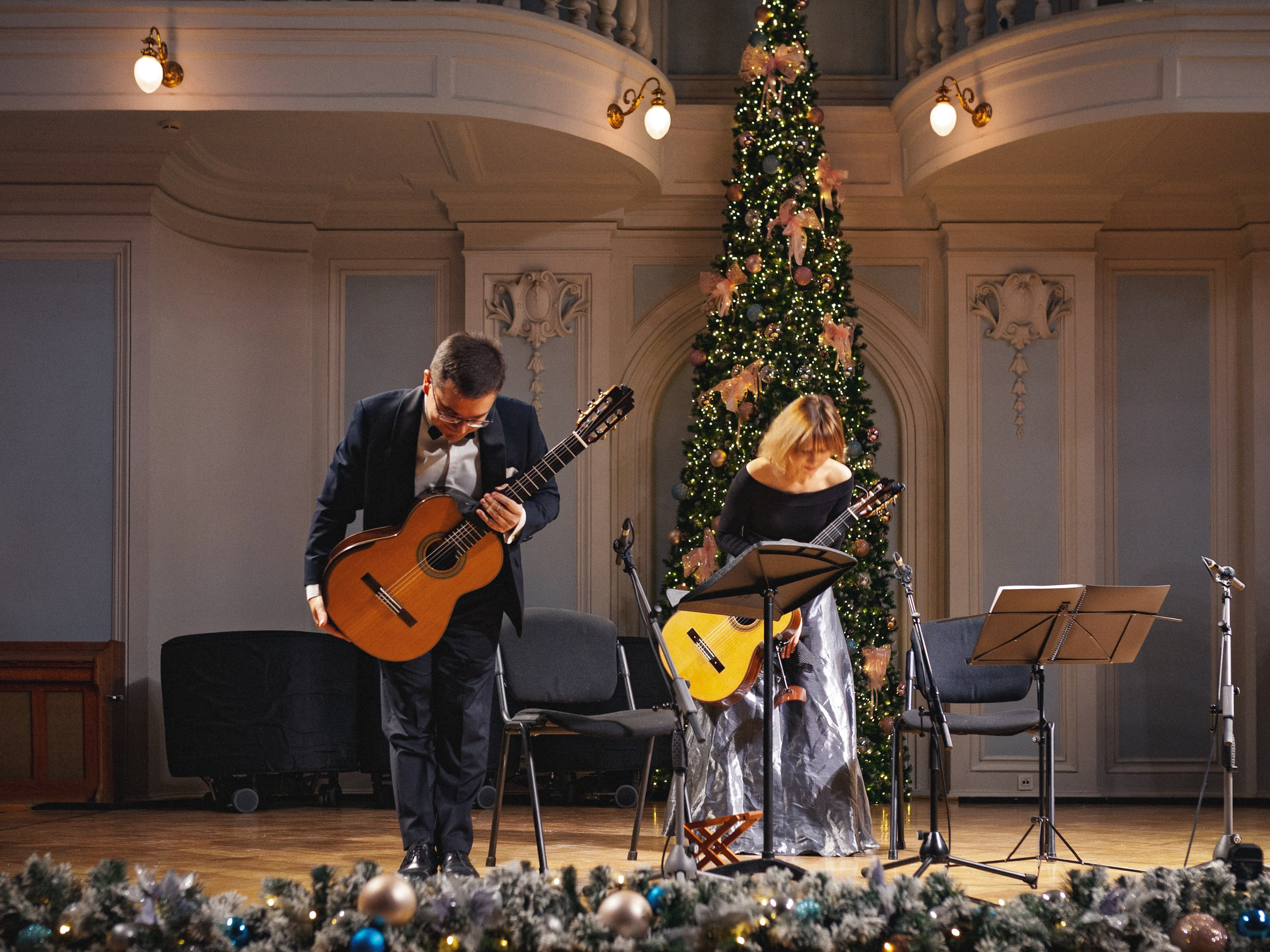 Московское гитарное трио в Московской консерватории. Дмитрий Бородаев