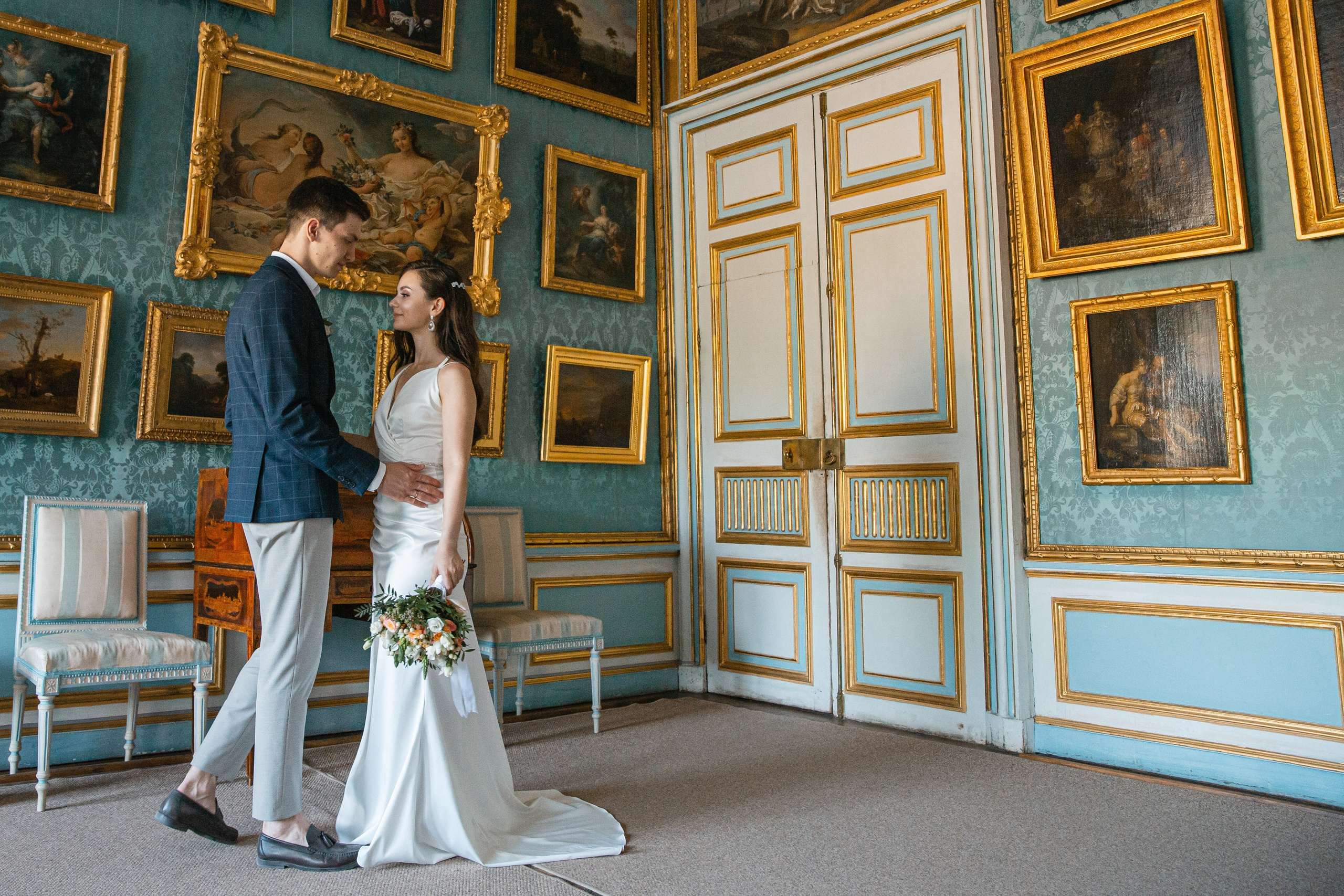 Свадебная фотосессия в Кусково. Фотограф и видеограф Анна Домашенко