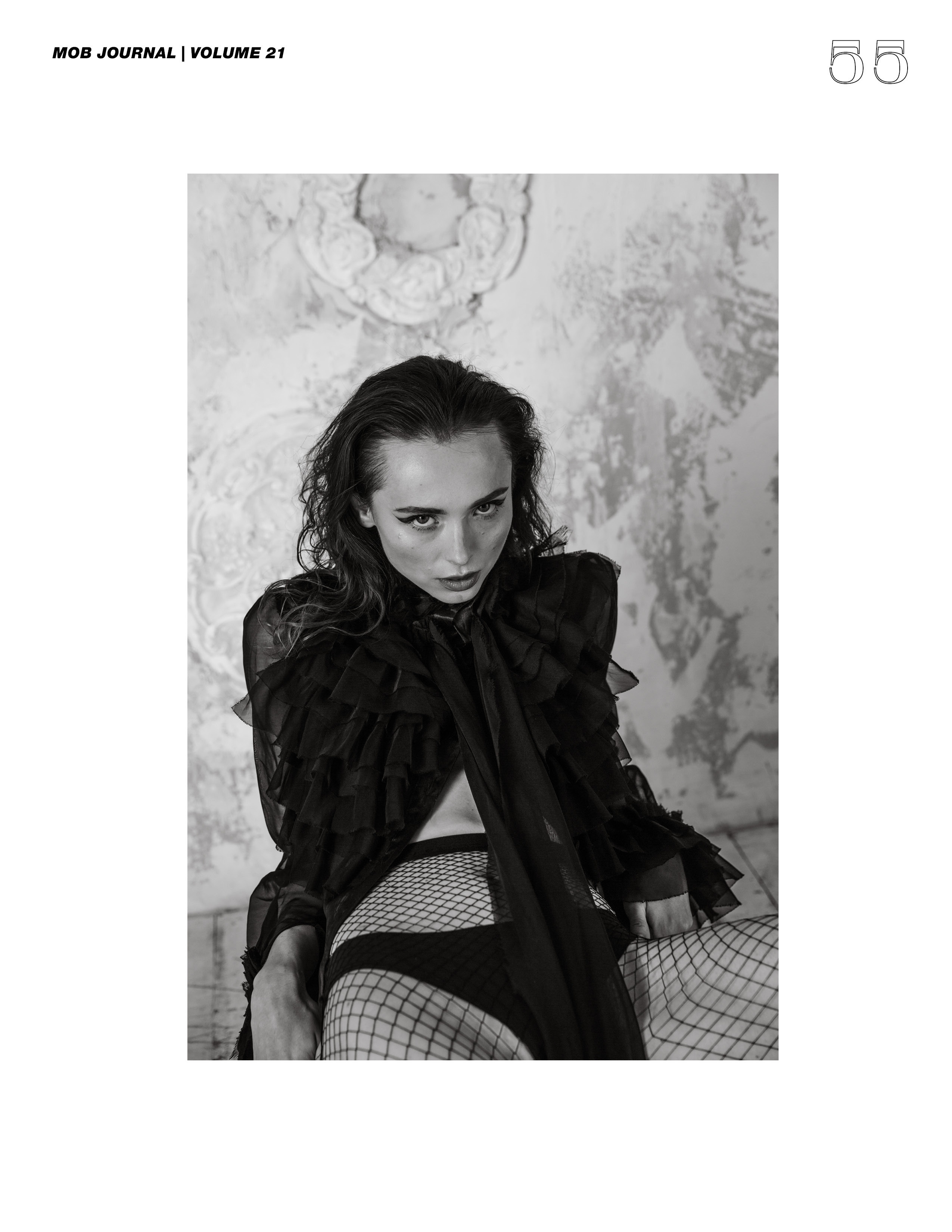 MOB Magazine. Визуальный художник Лиана Даренская, Москва