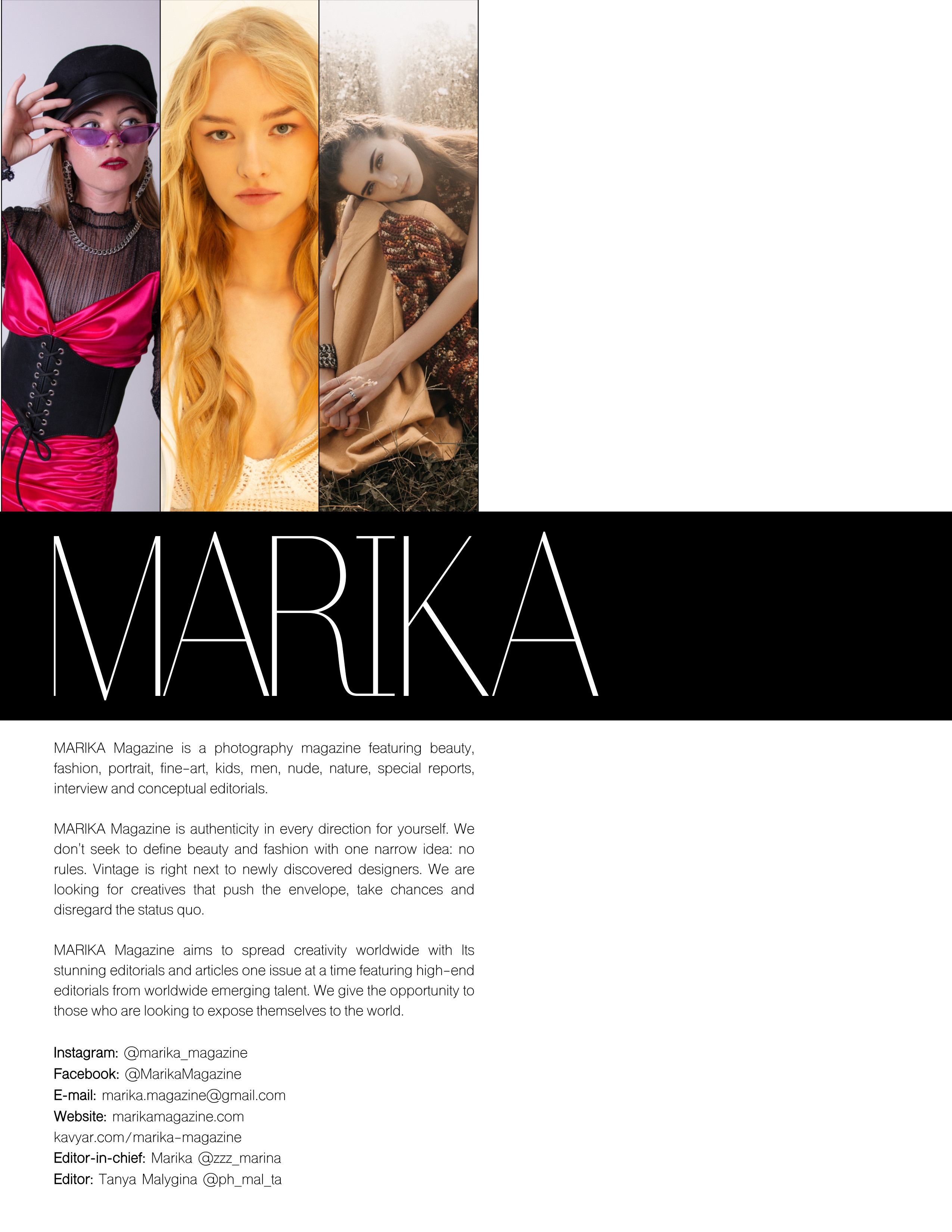 Marika Magazine, июль 2021. Визуальный художник Лиана Даренская, Москва