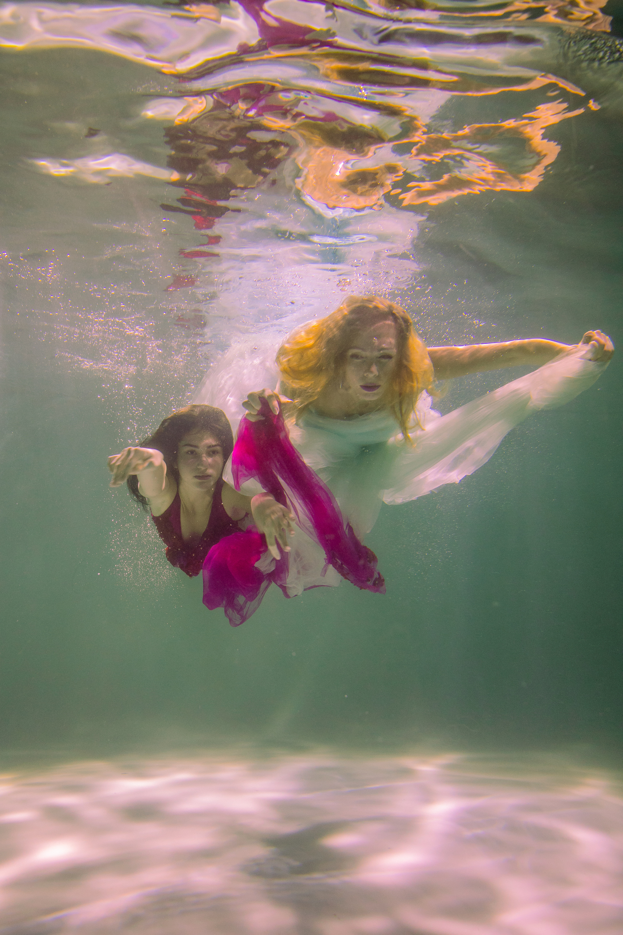 Mermaids. Visual artist, photographer Liana Darenskaya, Moscow