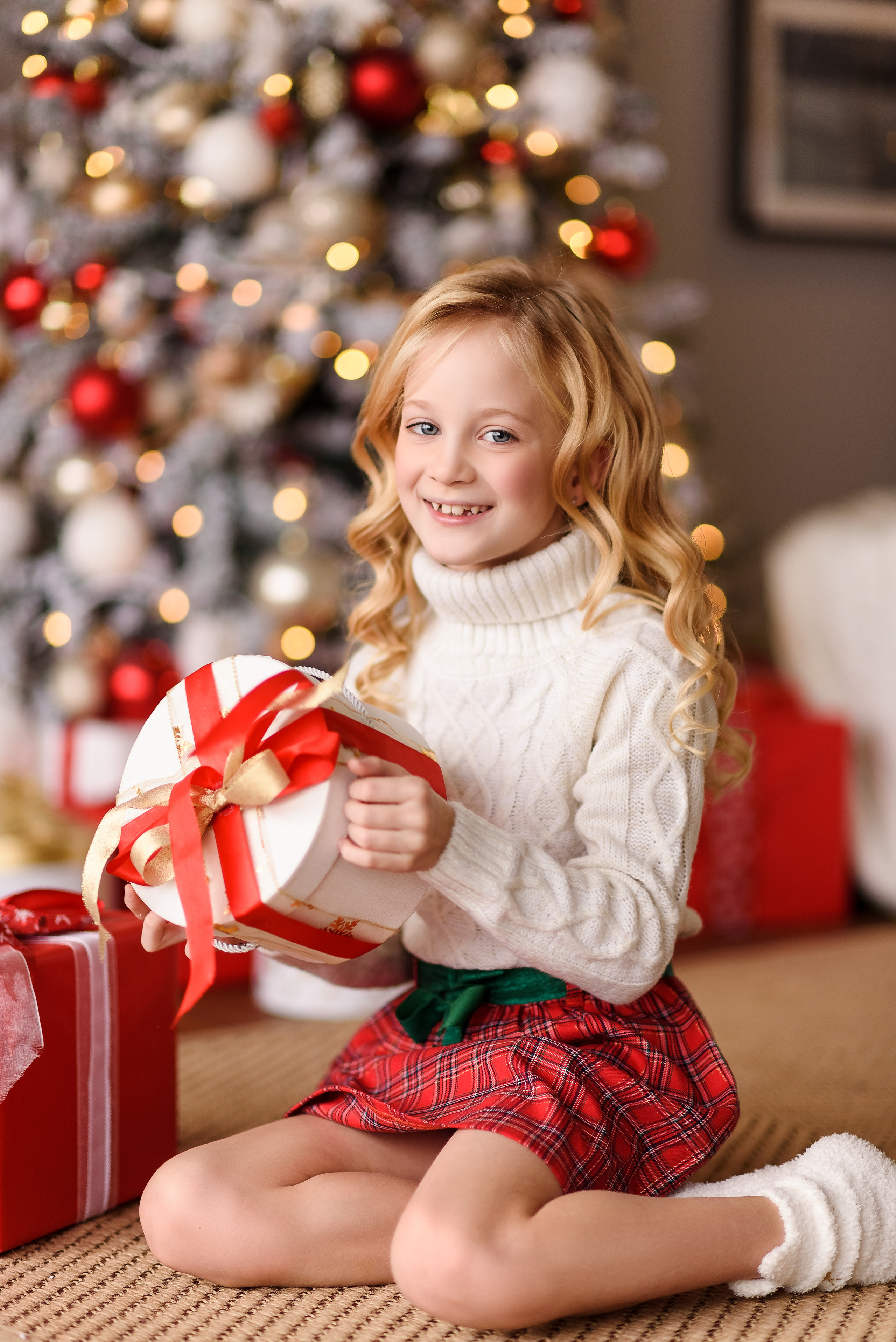 Новогодняя фотосессия для Инны и Алисы. Свадебный и семейный фотограф в Санкт-Петербурге Олеся Еремеева