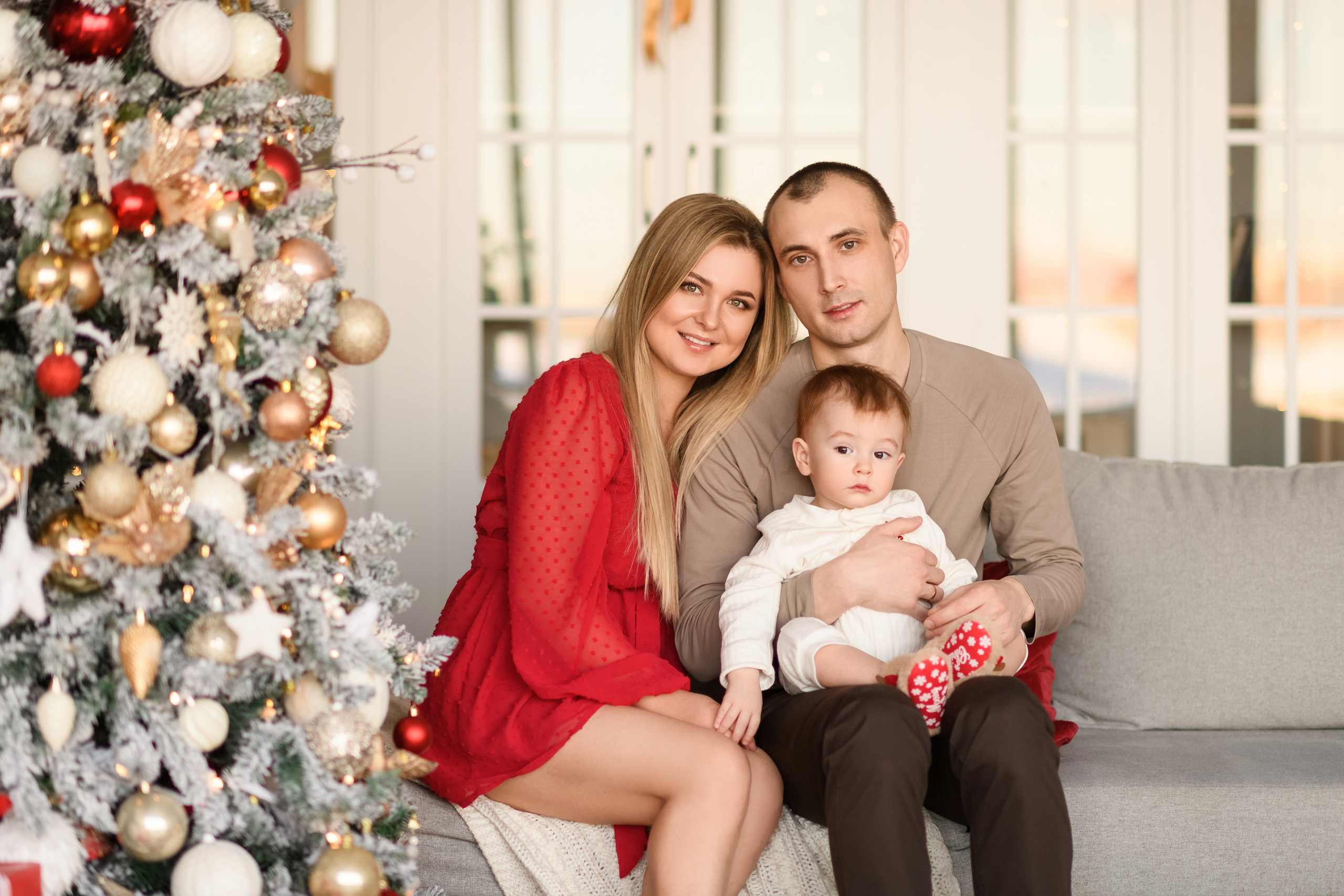 Новогодняя семейная фотоистория. Свадебный и семейный фотограф в Санкт-Петербурге Олеся Еремеева