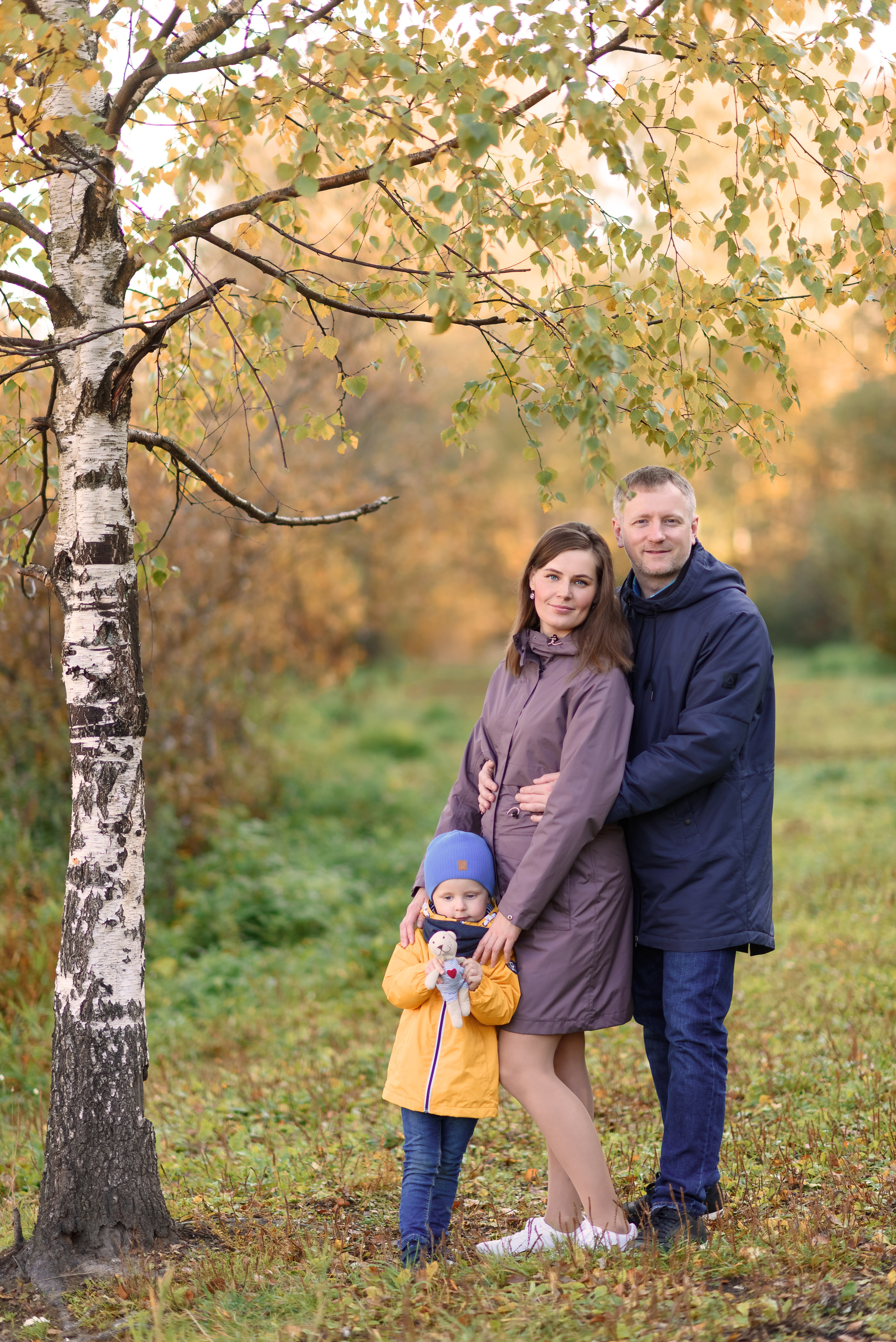 Семейная фотосессия на природе. Свадебный и семейный фотограф в Санкт-Петербурге Олеся Еремеева
