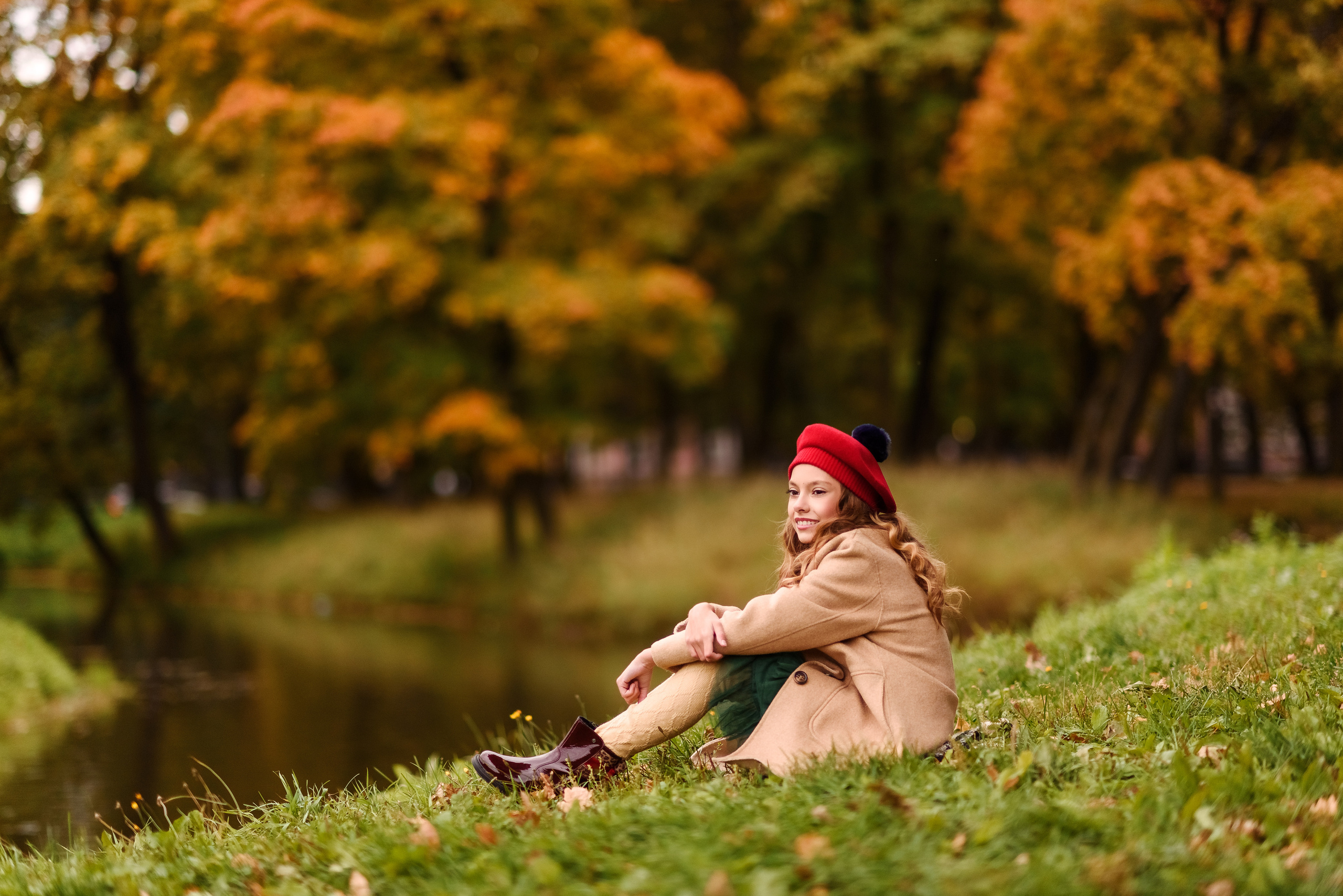 Осенняя фотосессия для Камиллы. Свадебный и семейный фотограф в Санкт-Петербурге Олеся Еремеева