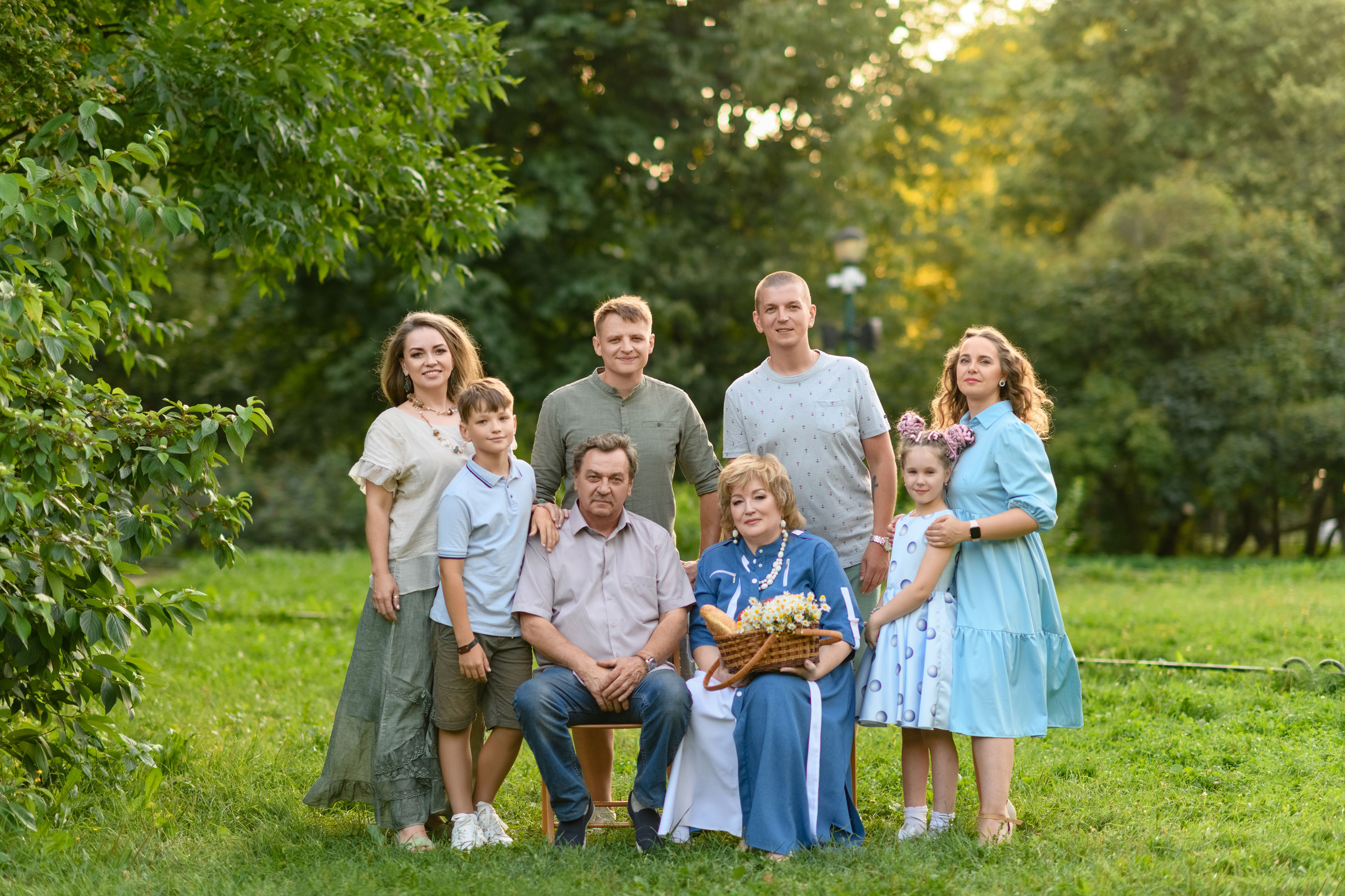 Семейная фотосессия в Таврическом саду. Свадебный и семейный фотограф в Санкт-Петербурге Олеся Еремеева