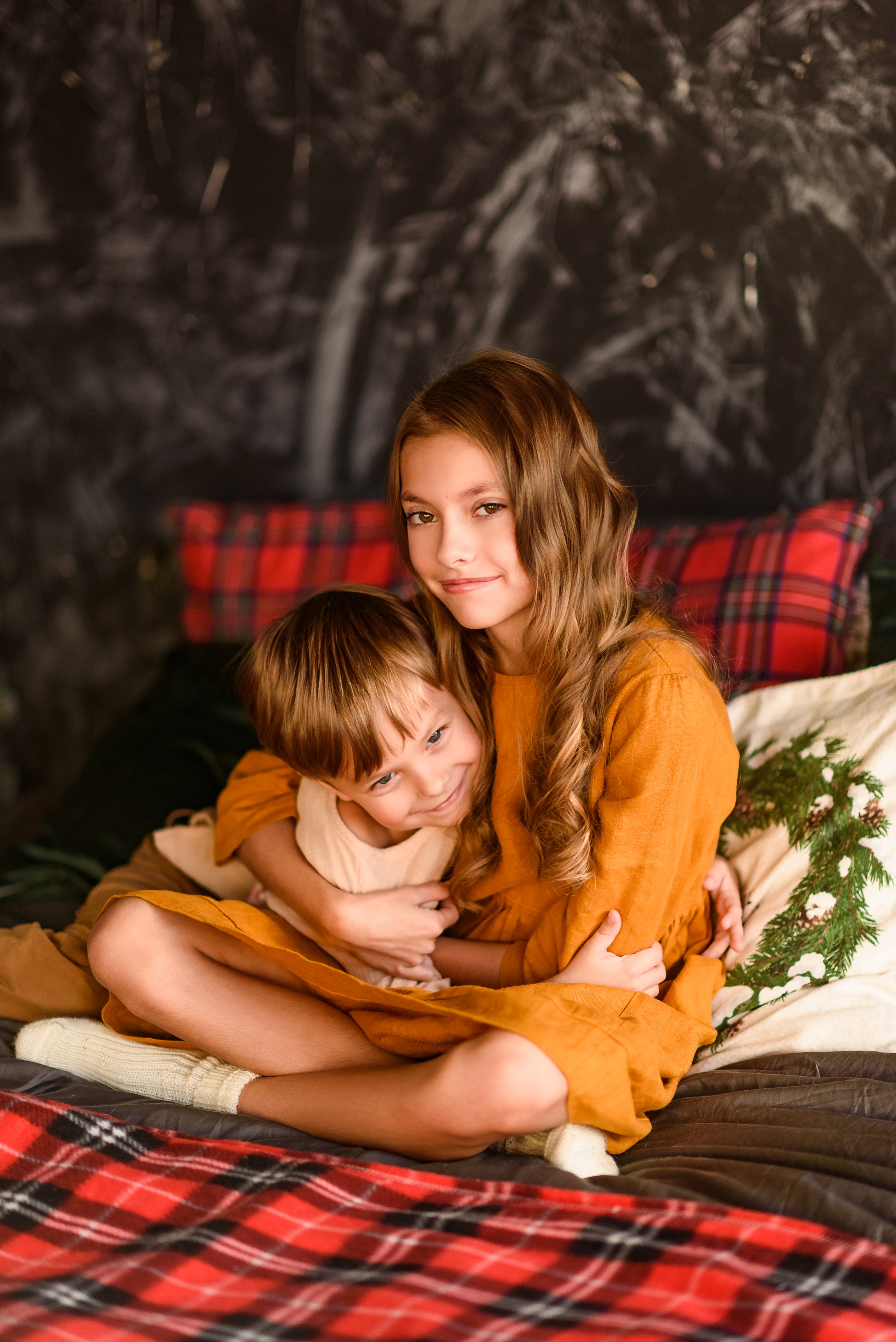 Новогодняя фотосессия Камиллы и Ярослава. Свадебный и семейный фотограф в Санкт-Петербурге Олеся Еремеева