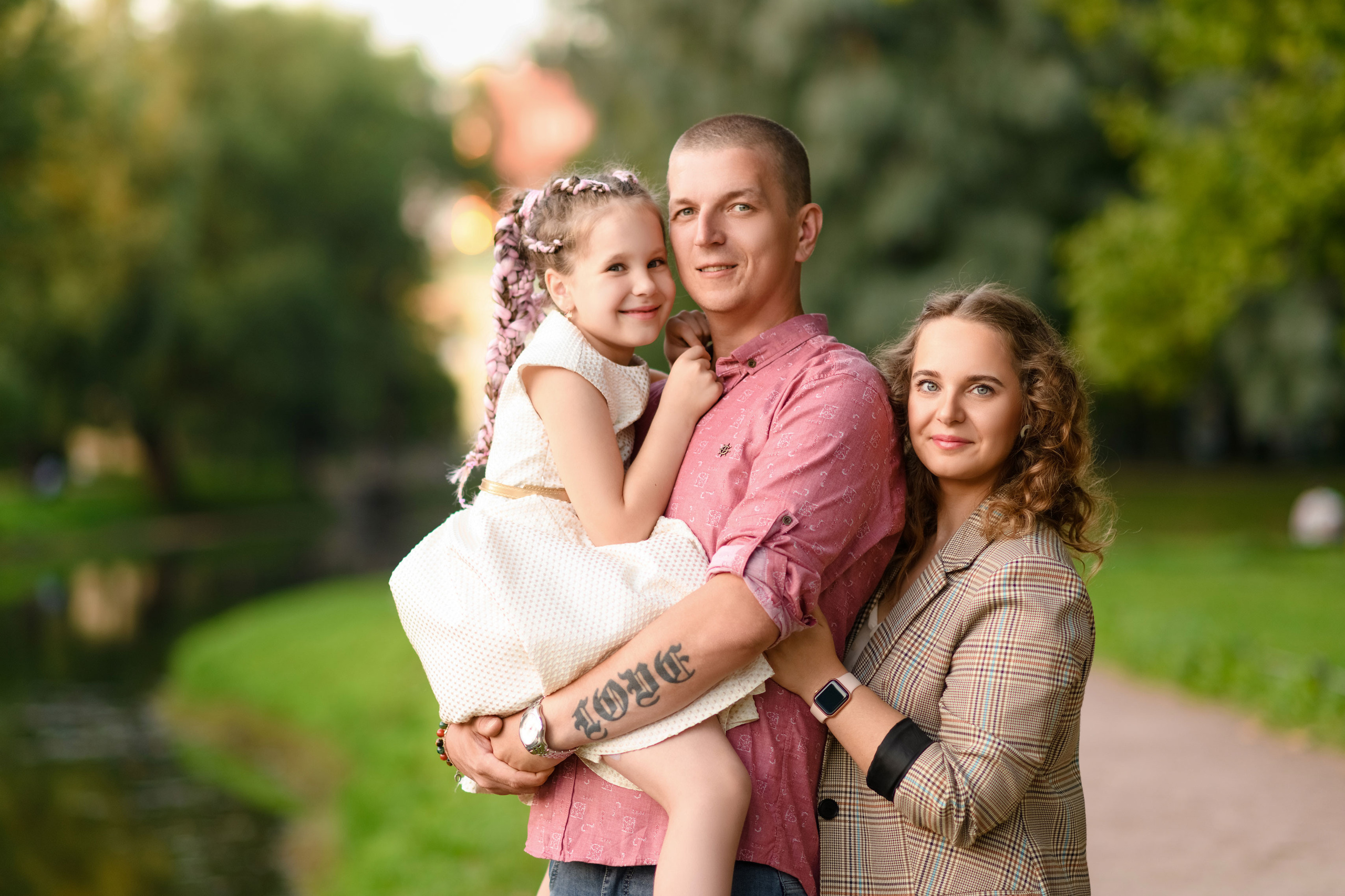 Семейная фотосессия в Таврическом саду. Свадебный и семейный фотограф в Санкт-Петербурге Олеся Еремеева