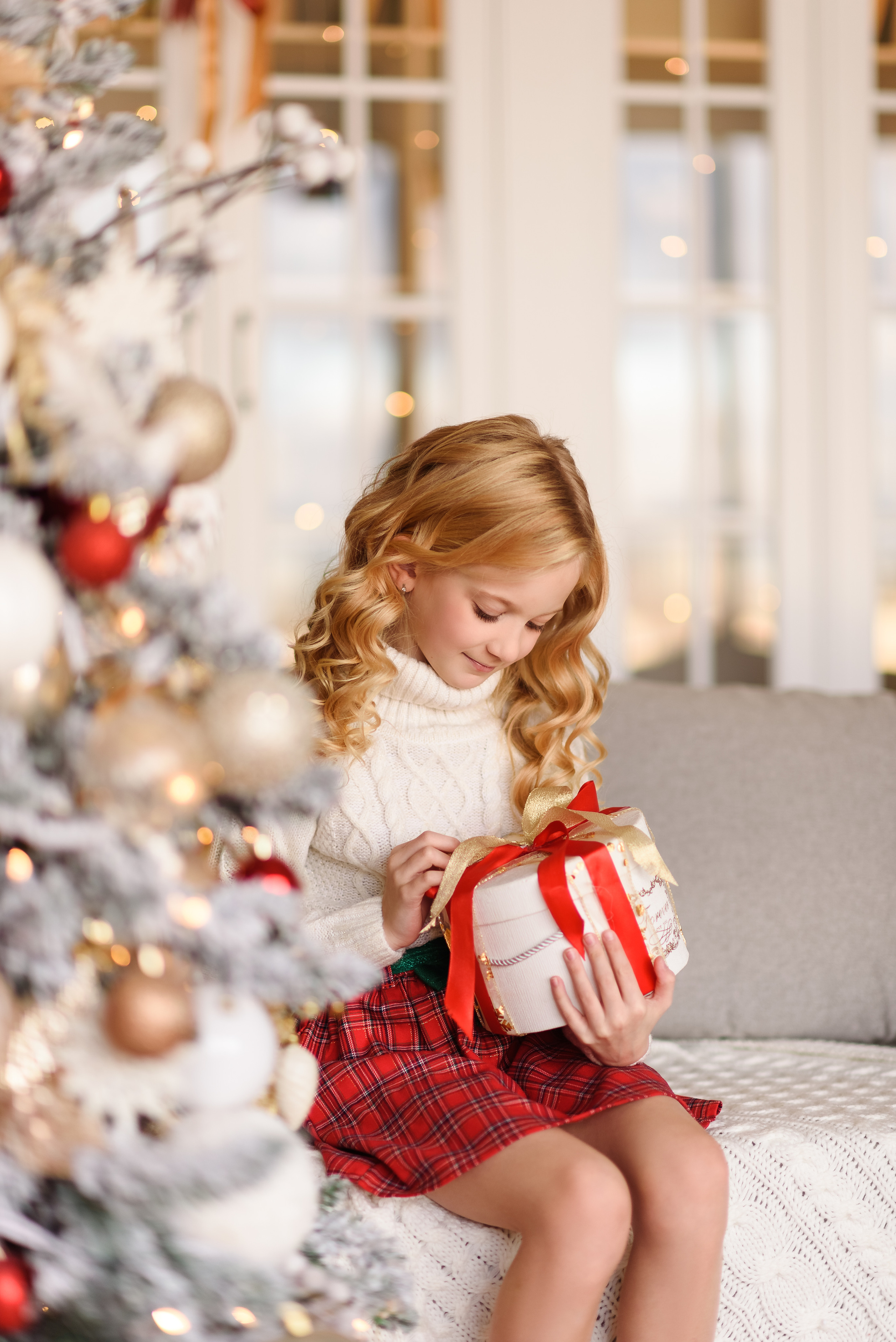 Новогодняя фотосессия для Инны и Алисы. Свадебный и семейный фотограф в Санкт-Петербурге Олеся Еремеева