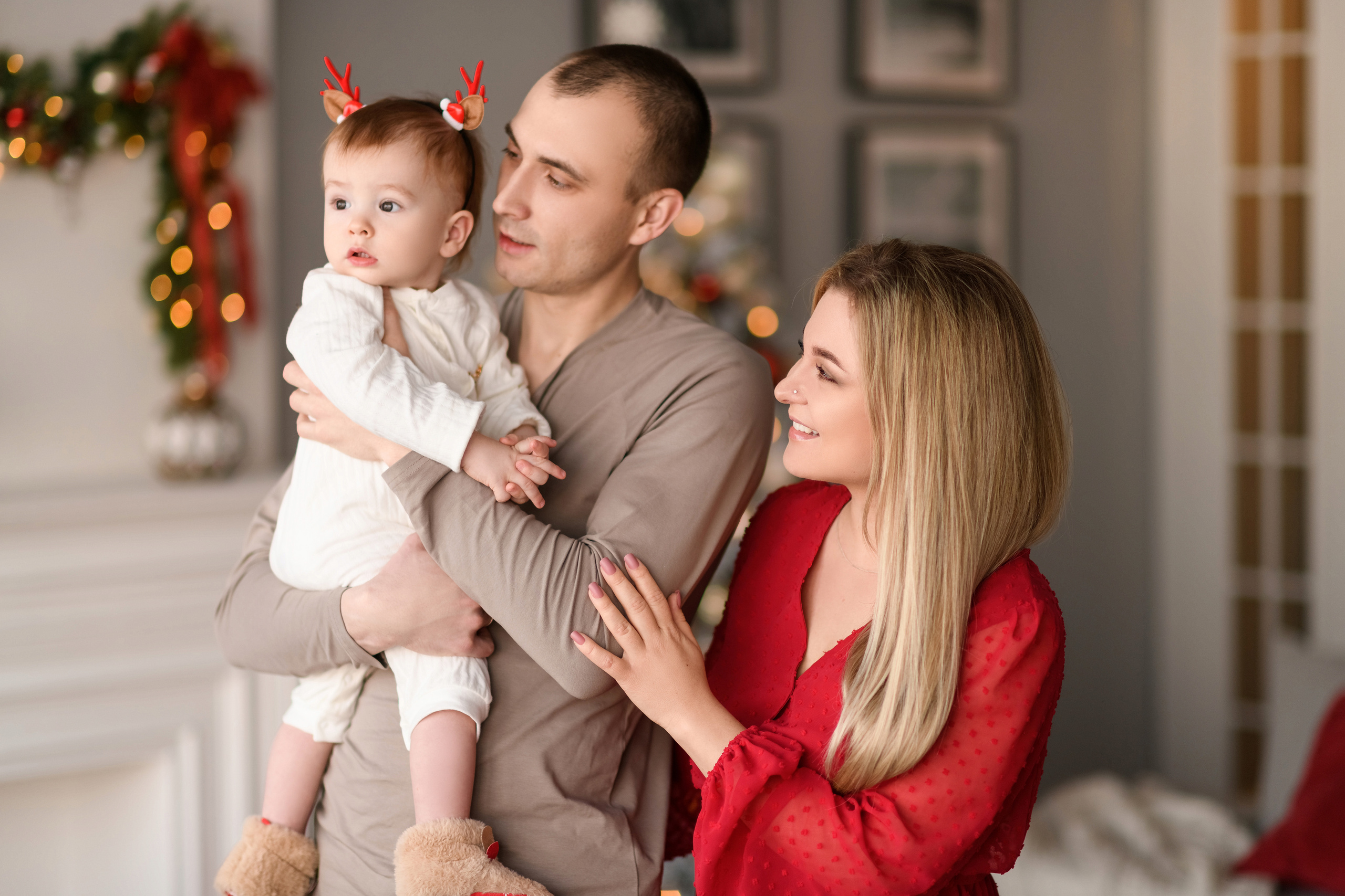 Новогодняя семейная фотоистория. Свадебный и семейный фотограф в Санкт-Петербурге Олеся Еремеева