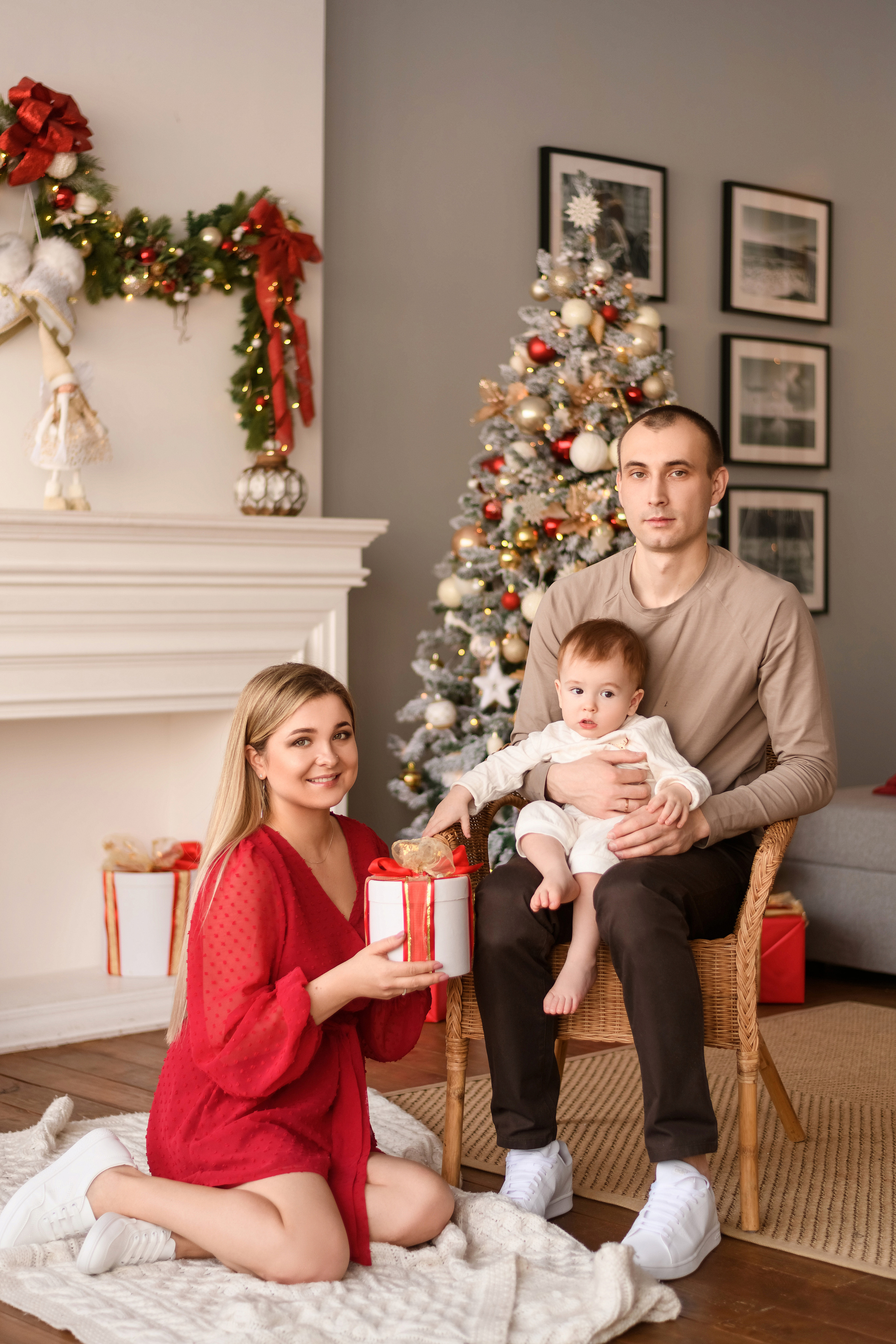 Новогодняя семейная фотоистория. Свадебный и семейный фотограф в Санкт-Петербурге Олеся Еремеева