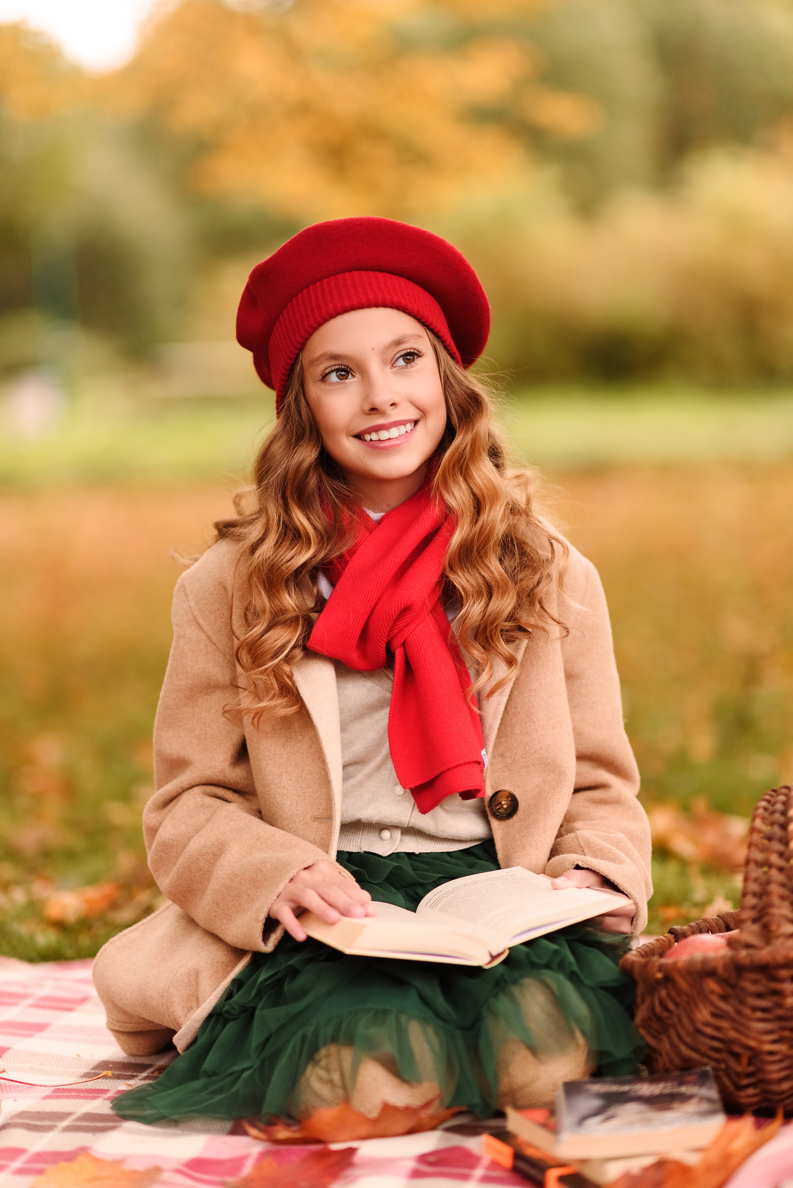 Осенняя фотосессия для Камиллы. Свадебный и семейный фотограф в Санкт-Петербурге Олеся Еремеева