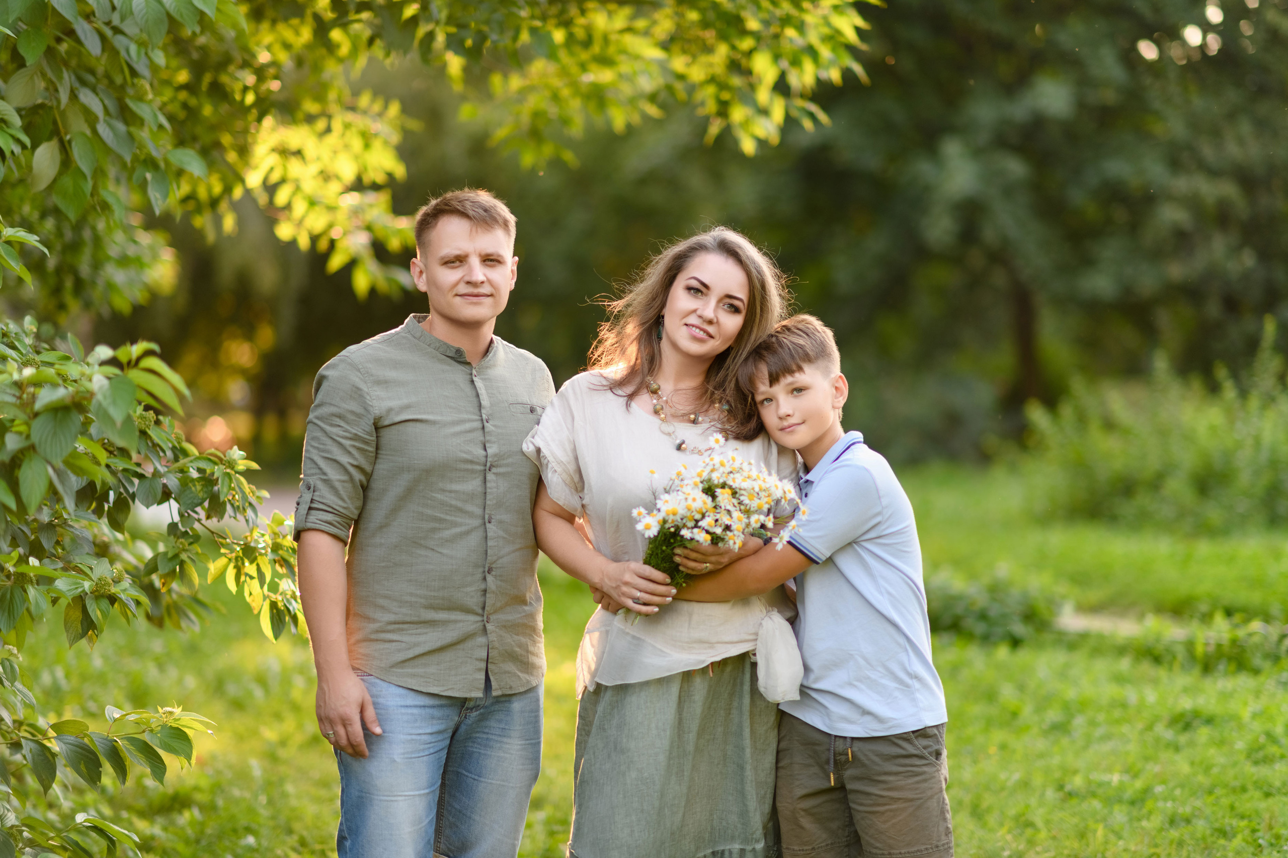 Семейная фотосессия в Таврическом саду. Свадебный и семейный фотограф в Санкт-Петербурге Олеся Еремеева