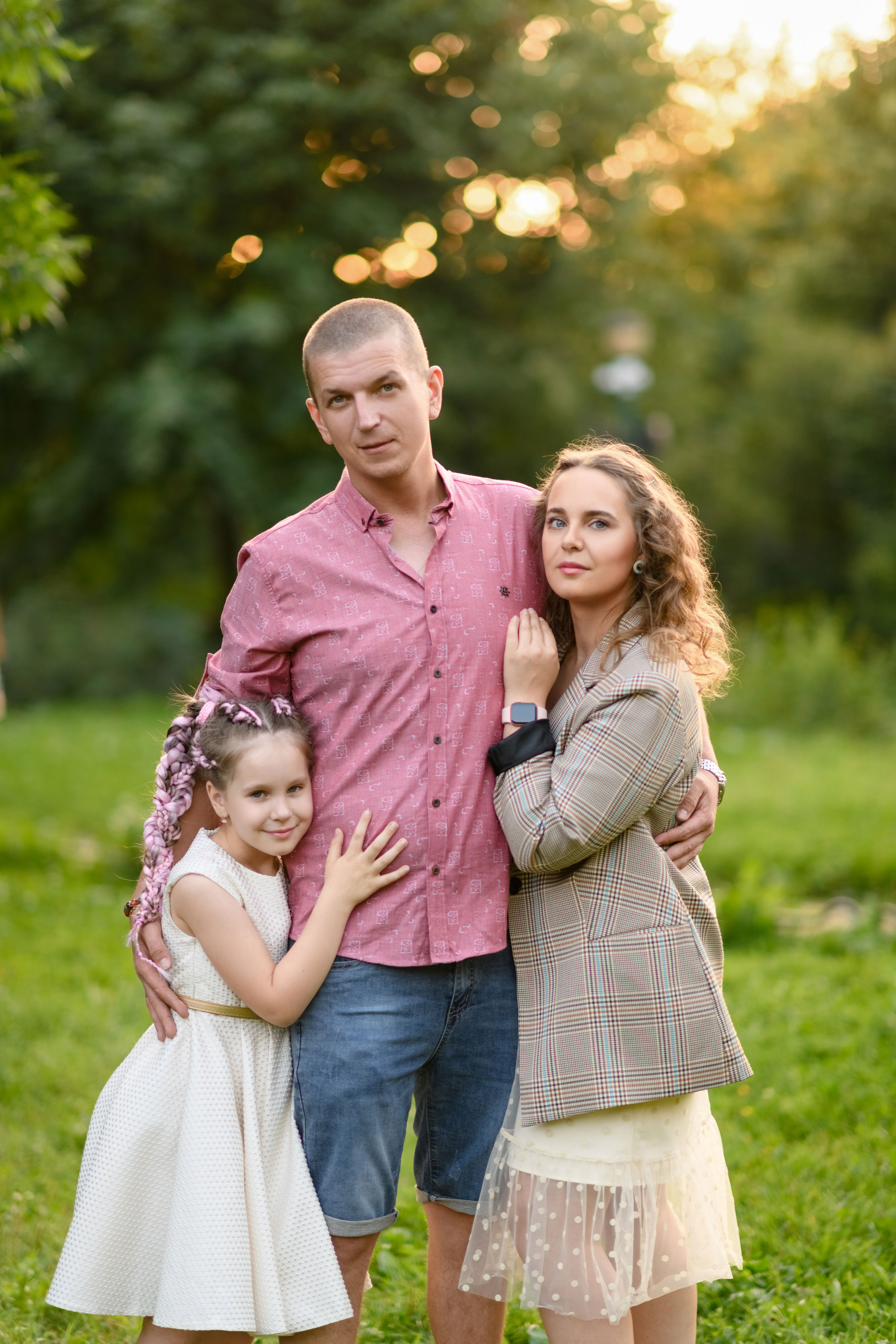 Семейная фотосессия в Таврическом саду. Свадебный и семейный фотограф в Санкт-Петербурге Олеся Еремеева