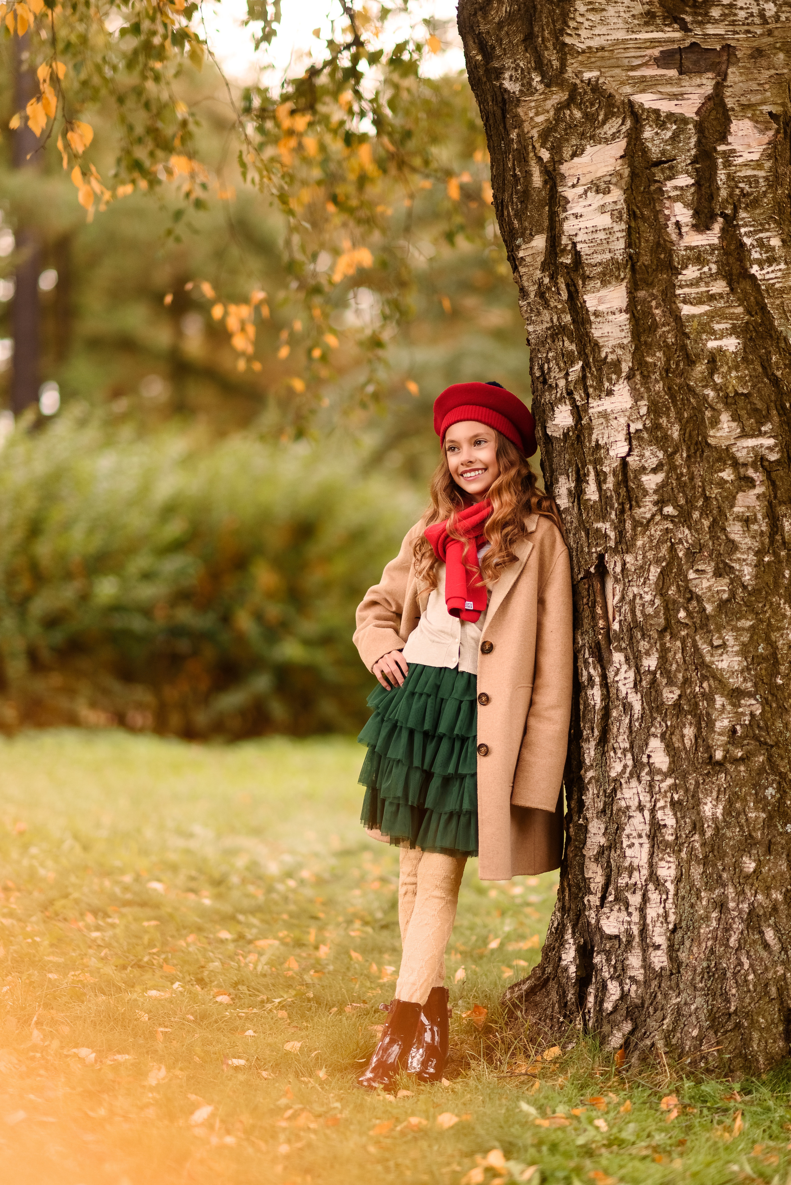 Осенняя фотосессия для Камиллы. Свадебный и семейный фотограф в Санкт-Петербурге Олеся Еремеева