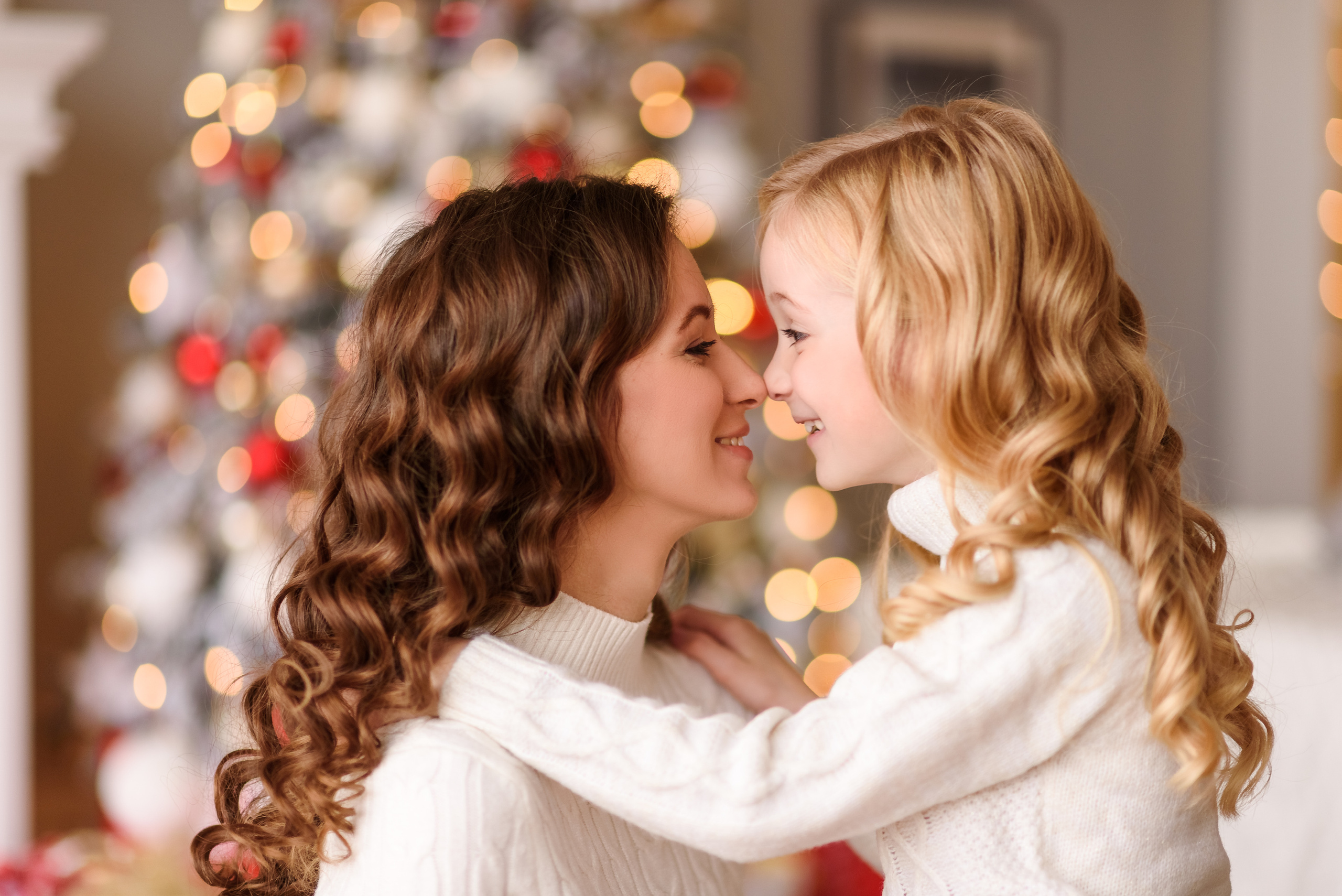 Новогодняя фотосессия для Инны и Алисы. Свадебный и семейный фотограф в Санкт-Петербурге Олеся Еремеева