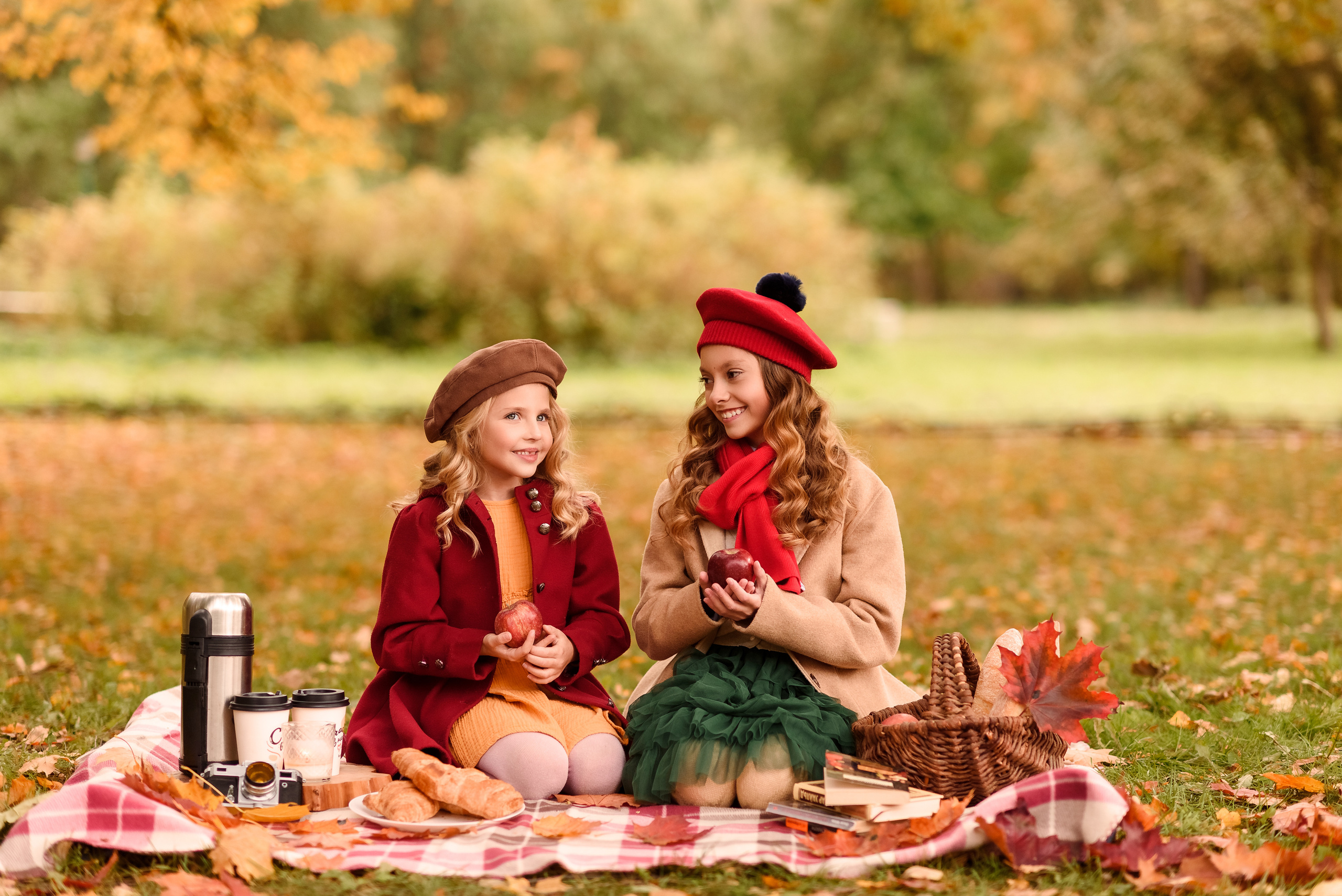 Осенняя фотосессия для Камиллы. Свадебный и семейный фотограф в Санкт-Петербурге Олеся Еремеева