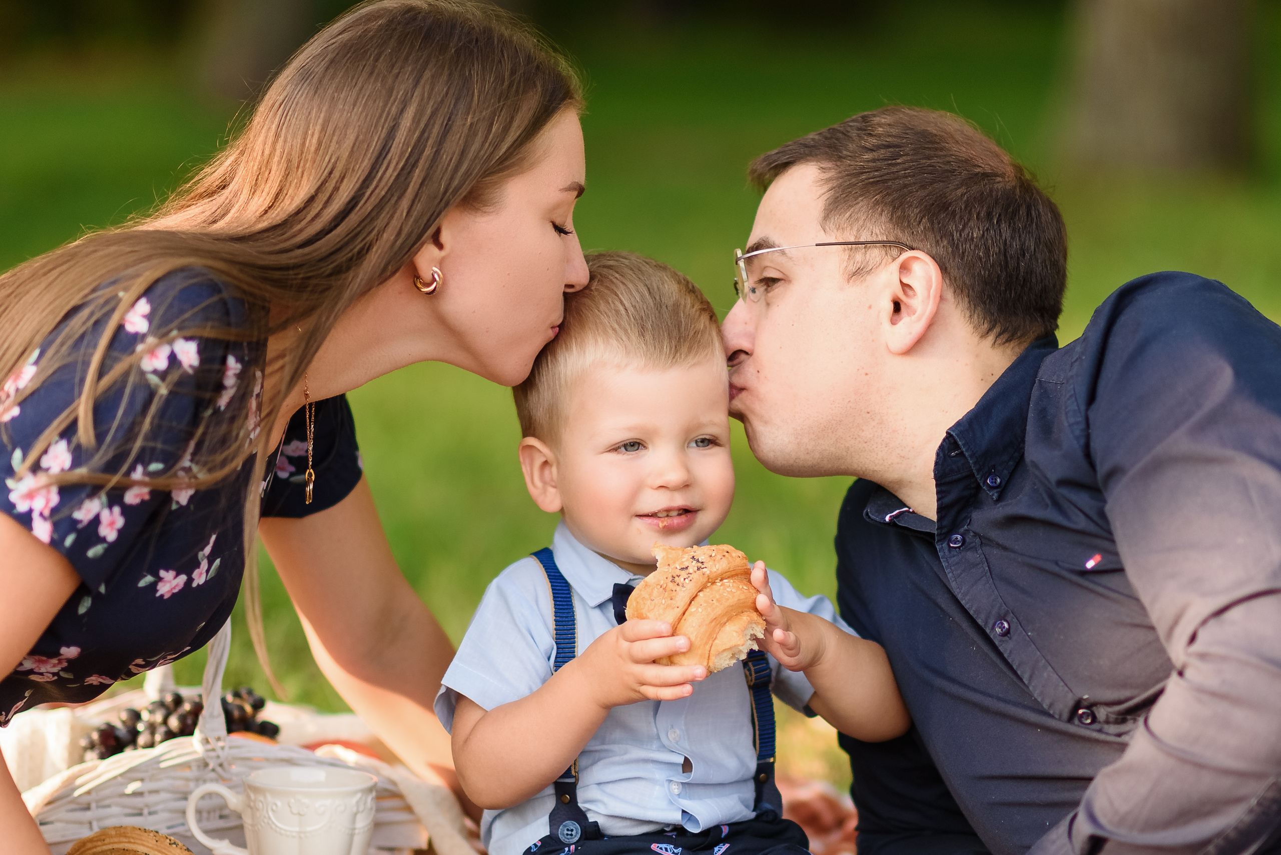 Семейная фотосессия в честь Дня Рождения. Свадебный и семейный фотограф в Санкт-Петербурге Олеся Еремеева