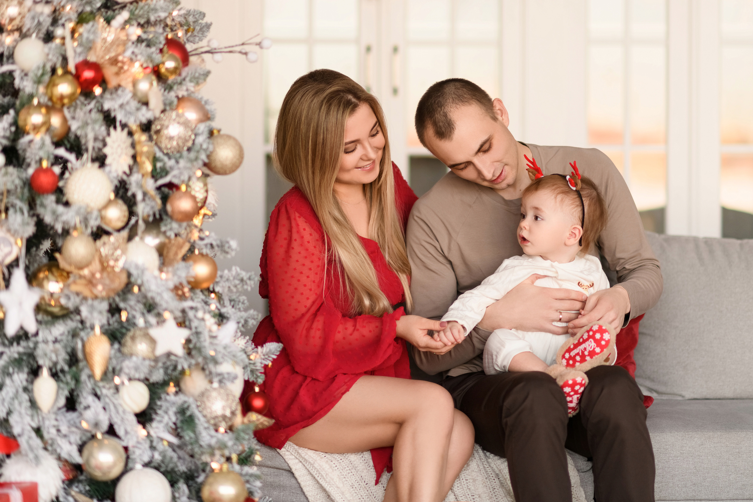 Новогодняя семейная фотоистория. Свадебный и семейный фотограф в Санкт-Петербурге Олеся Еремеева
