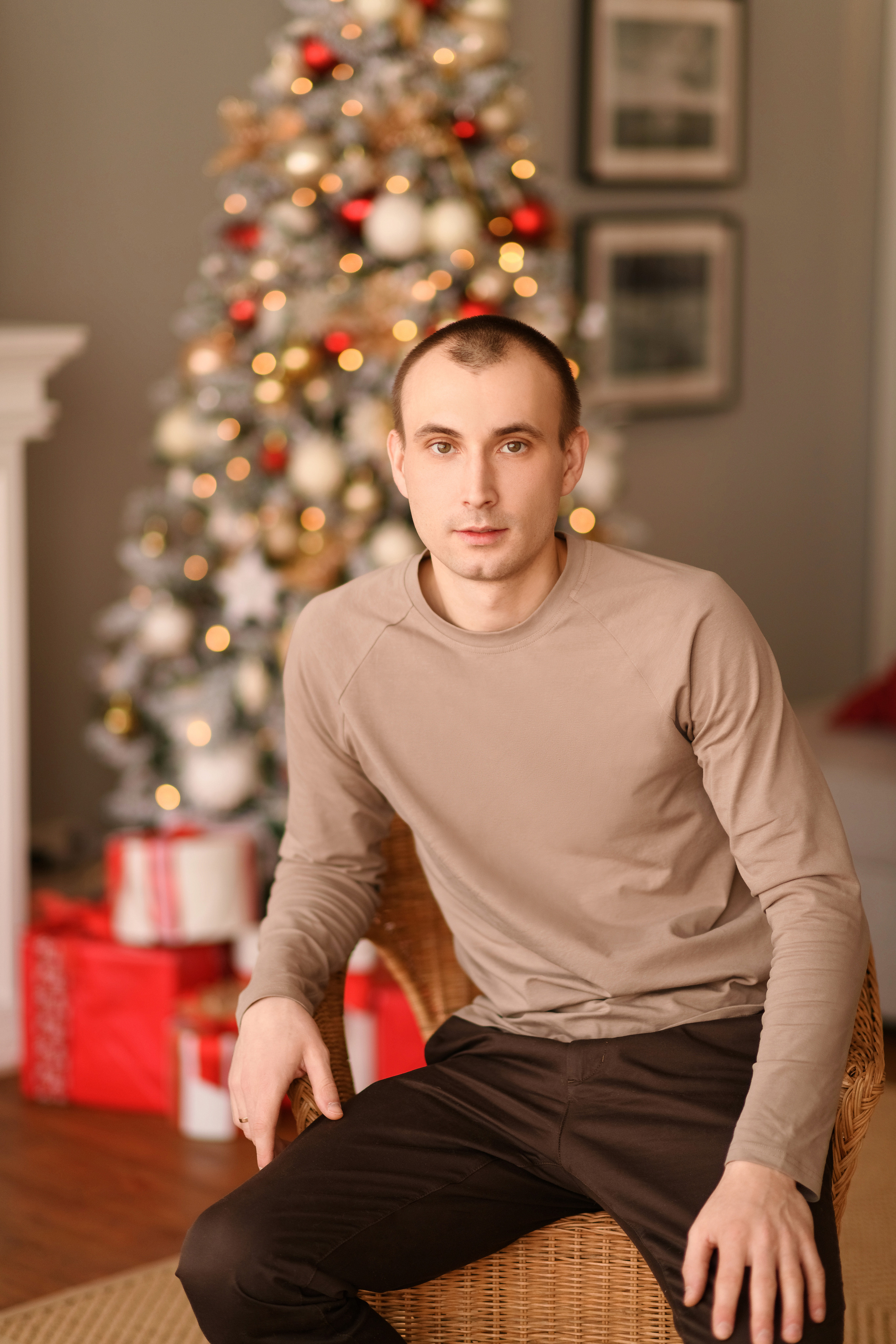 Новогодняя семейная фотоистория. Свадебный и семейный фотограф в Санкт-Петербурге Олеся Еремеева