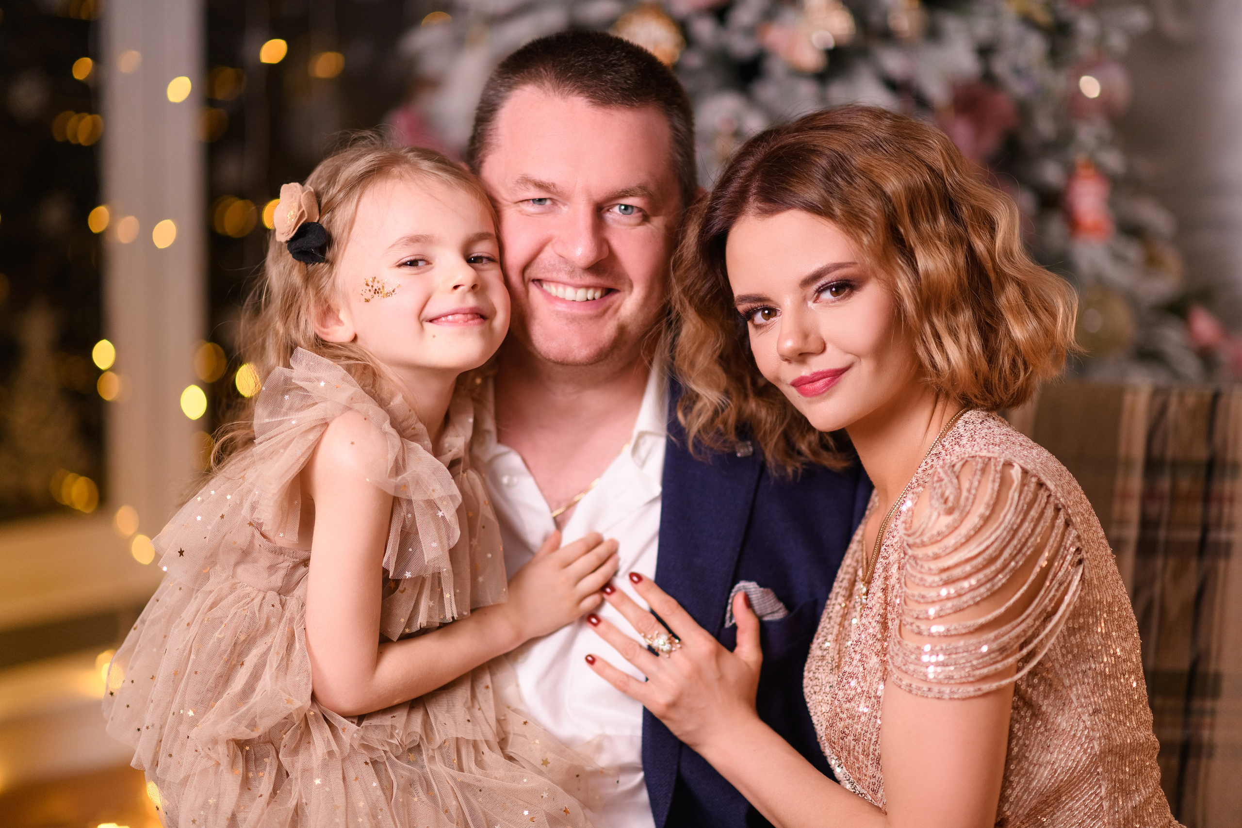 Новогодняя фотосессия дома. Свадебный и семейный фотограф в Санкт-Петербурге Олеся Еремеева