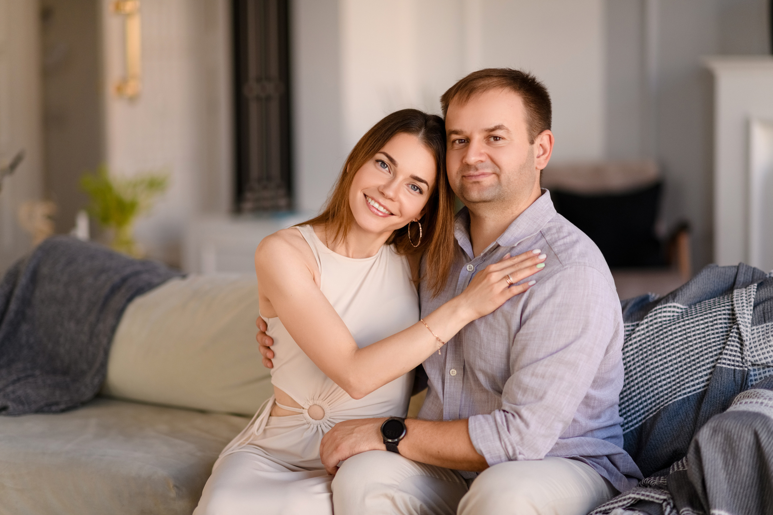 Семейная фотосессия для Юлии и Дениса. Свадебный и семейный фотограф в Санкт-Петербурге Олеся Еремеева