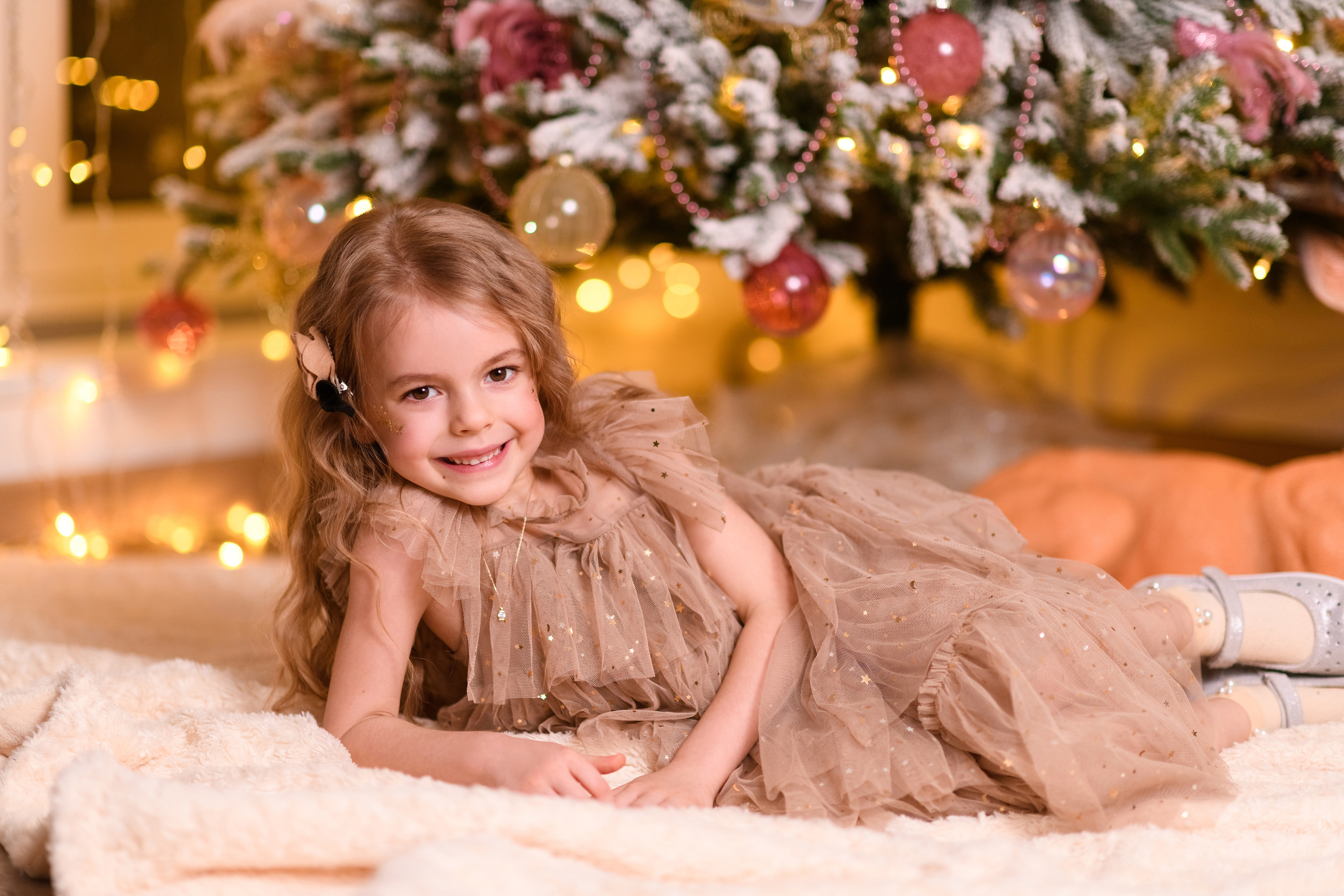 Новогодняя фотосессия дома. Свадебный и семейный фотограф в Санкт-Петербурге Олеся Еремеева