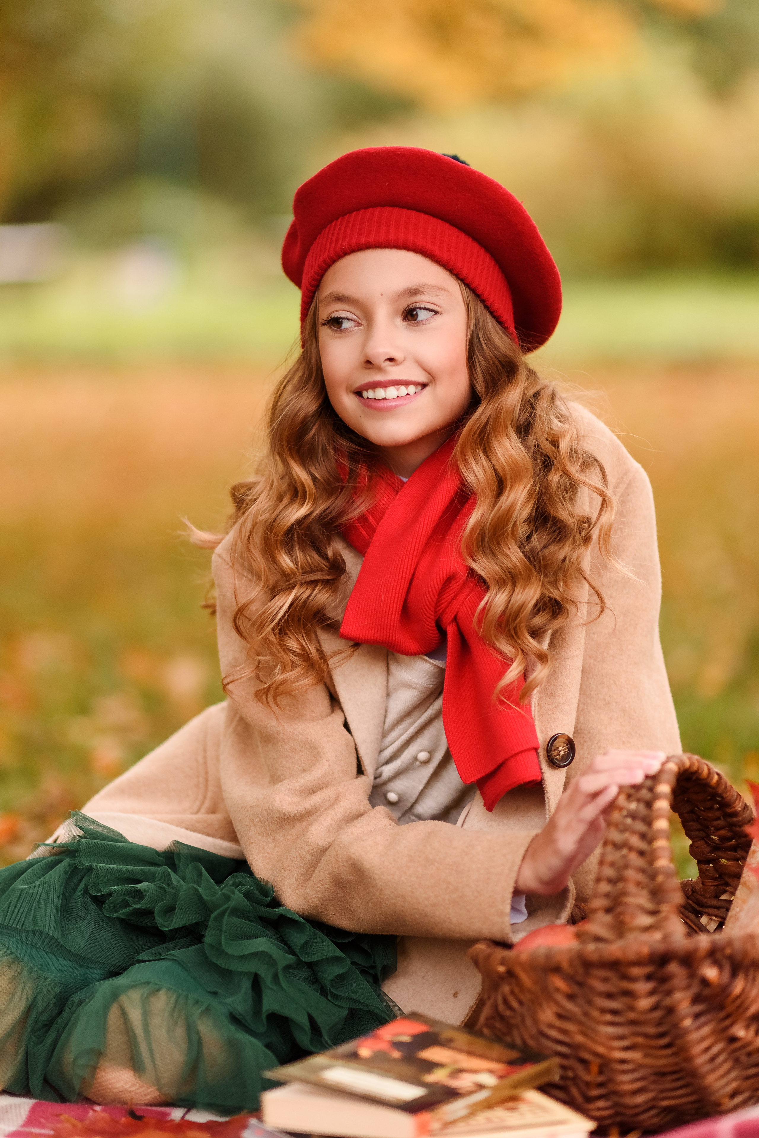 Осенняя фотосессия для Камиллы. Свадебный и семейный фотограф в Санкт-Петербурге Олеся Еремеева