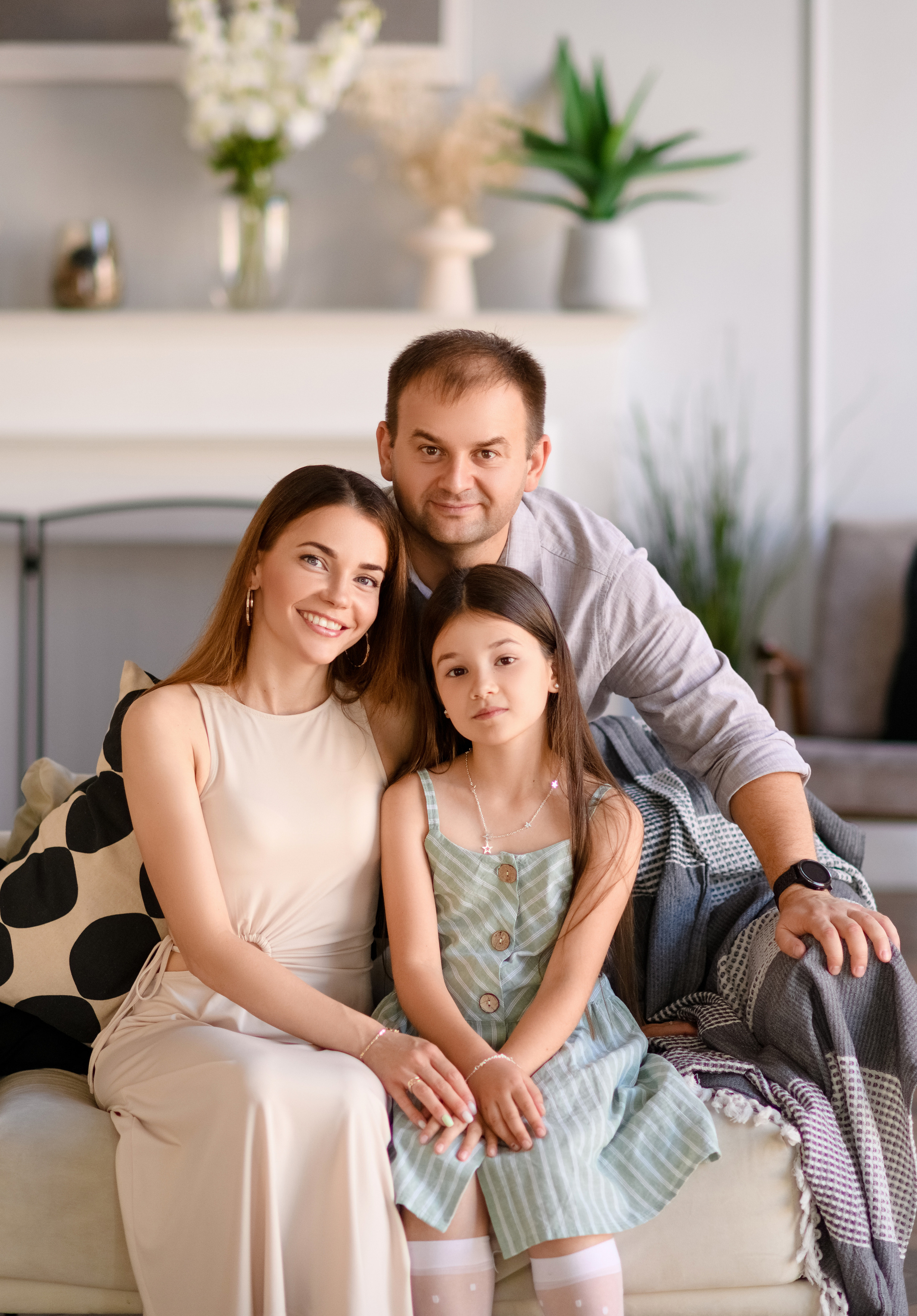 Семейная фотосессия для Юлии и Дениса. Свадебный и семейный фотограф в Санкт-Петербурге Олеся Еремеева