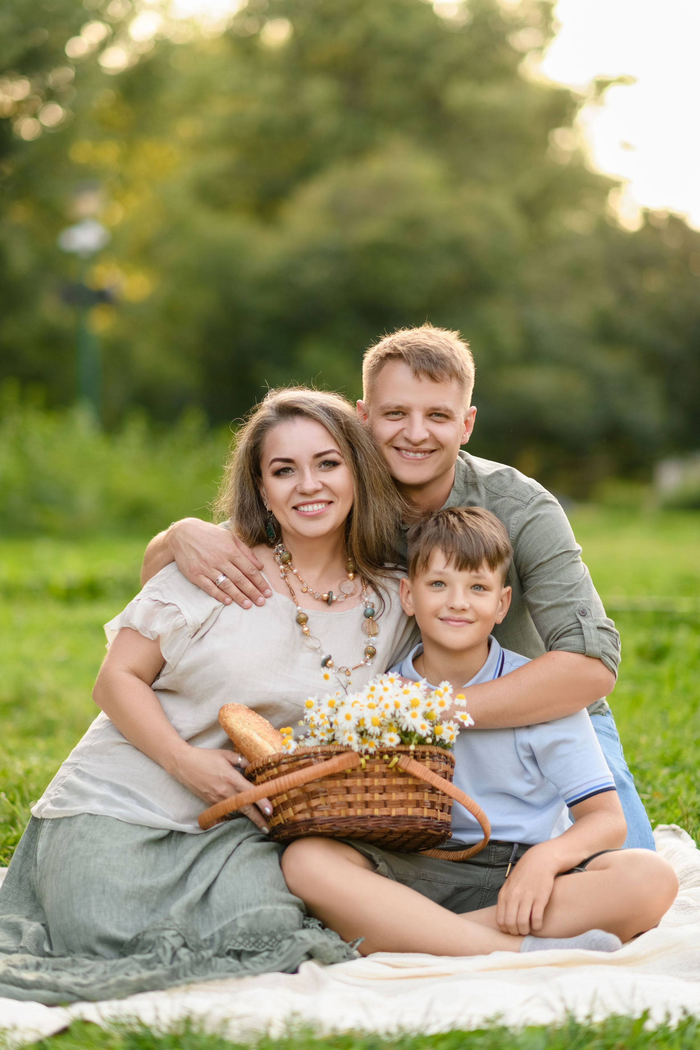 Семейная фотосессия в Таврическом саду. Свадебный и семейный фотограф в Санкт-Петербурге Олеся Еремеева