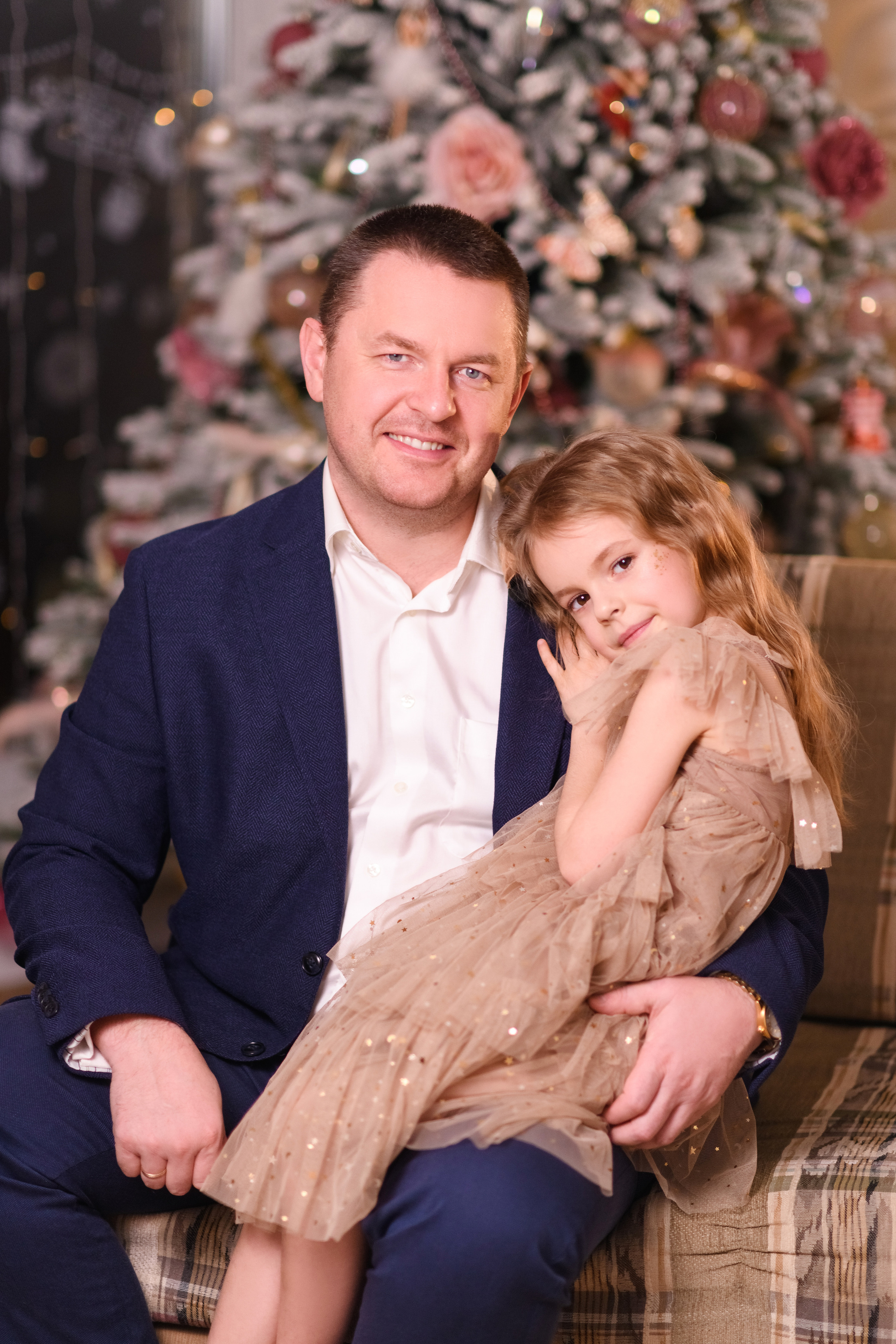 Новогодняя фотосессия дома. Свадебный и семейный фотограф в Санкт-Петербурге Олеся Еремеева