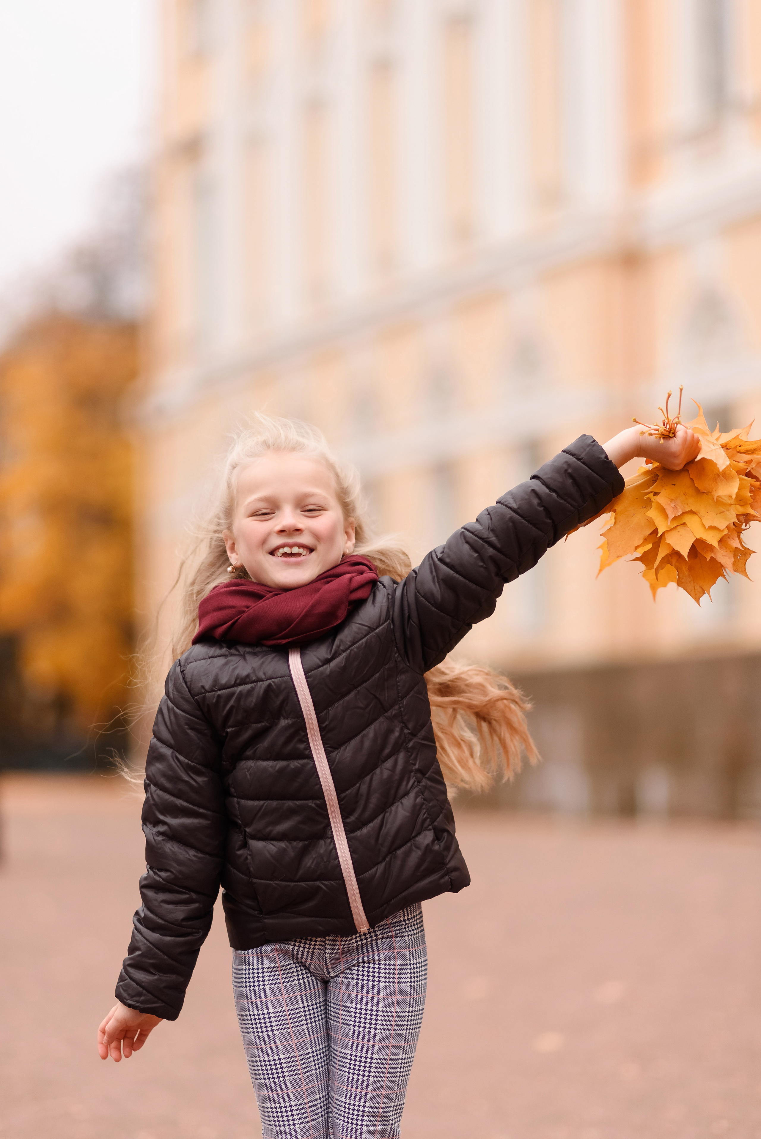 Осенняя семейная фотосессия в Михайловском саду. Свадебный и семейный фотограф в Санкт-Петербурге Олеся Еремеева