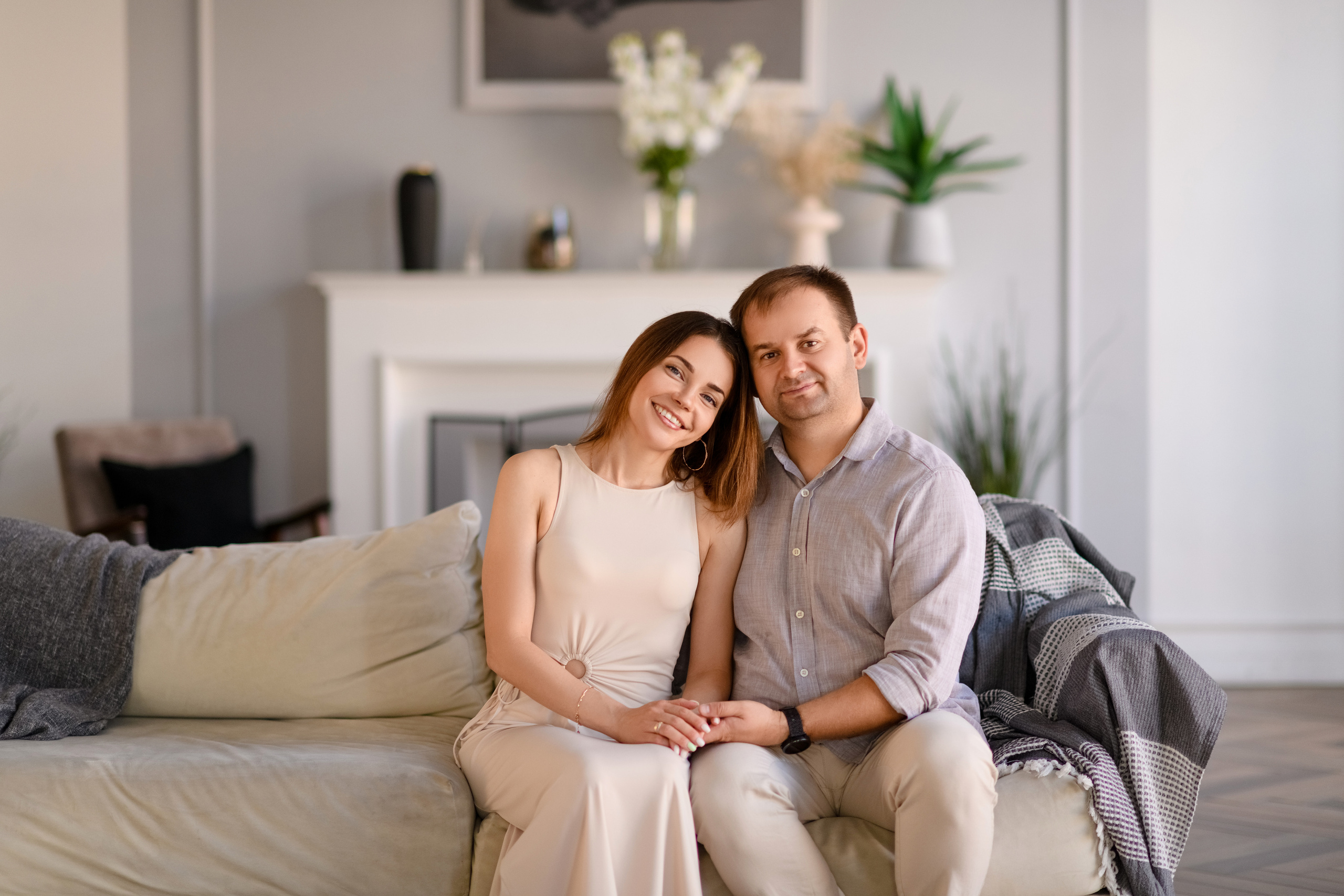 Семейная фотосессия для Юлии и Дениса. Свадебный и семейный фотограф в Санкт-Петербурге Олеся Еремеева