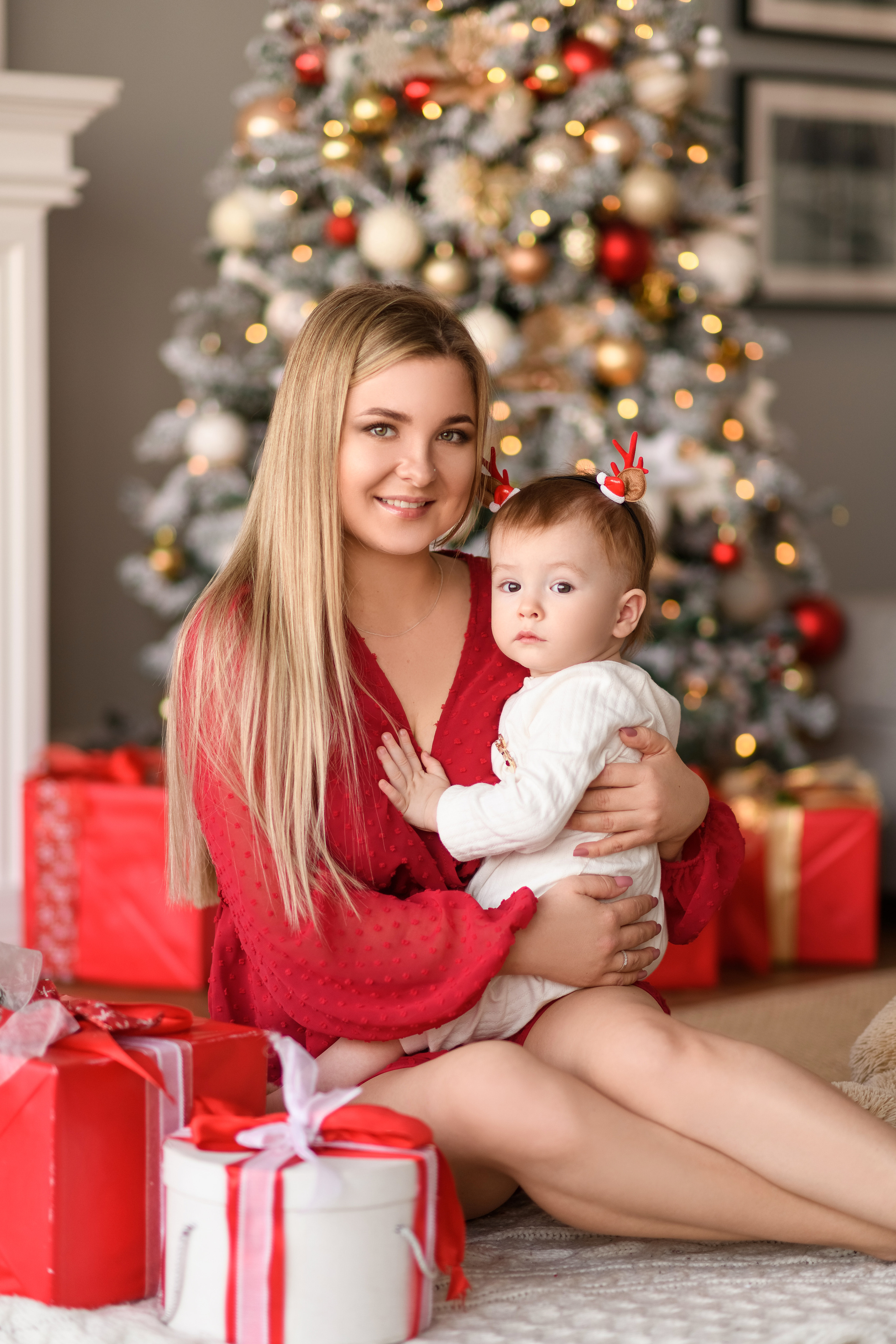 Новогодняя семейная фотоистория. Свадебный и семейный фотограф в Санкт-Петербурге Олеся Еремеева