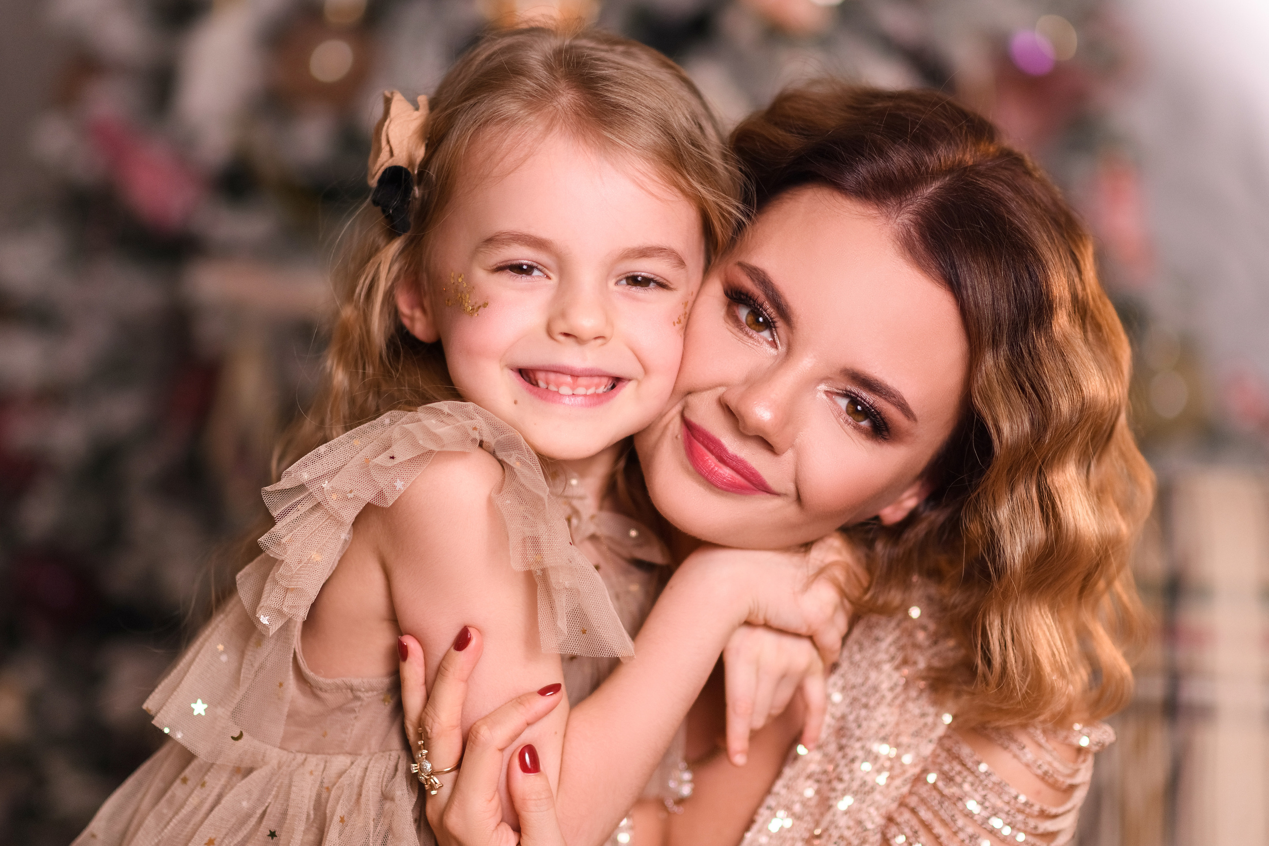 Новогодняя фотосессия дома. Свадебный и семейный фотограф в Санкт-Петербурге Олеся Еремеева