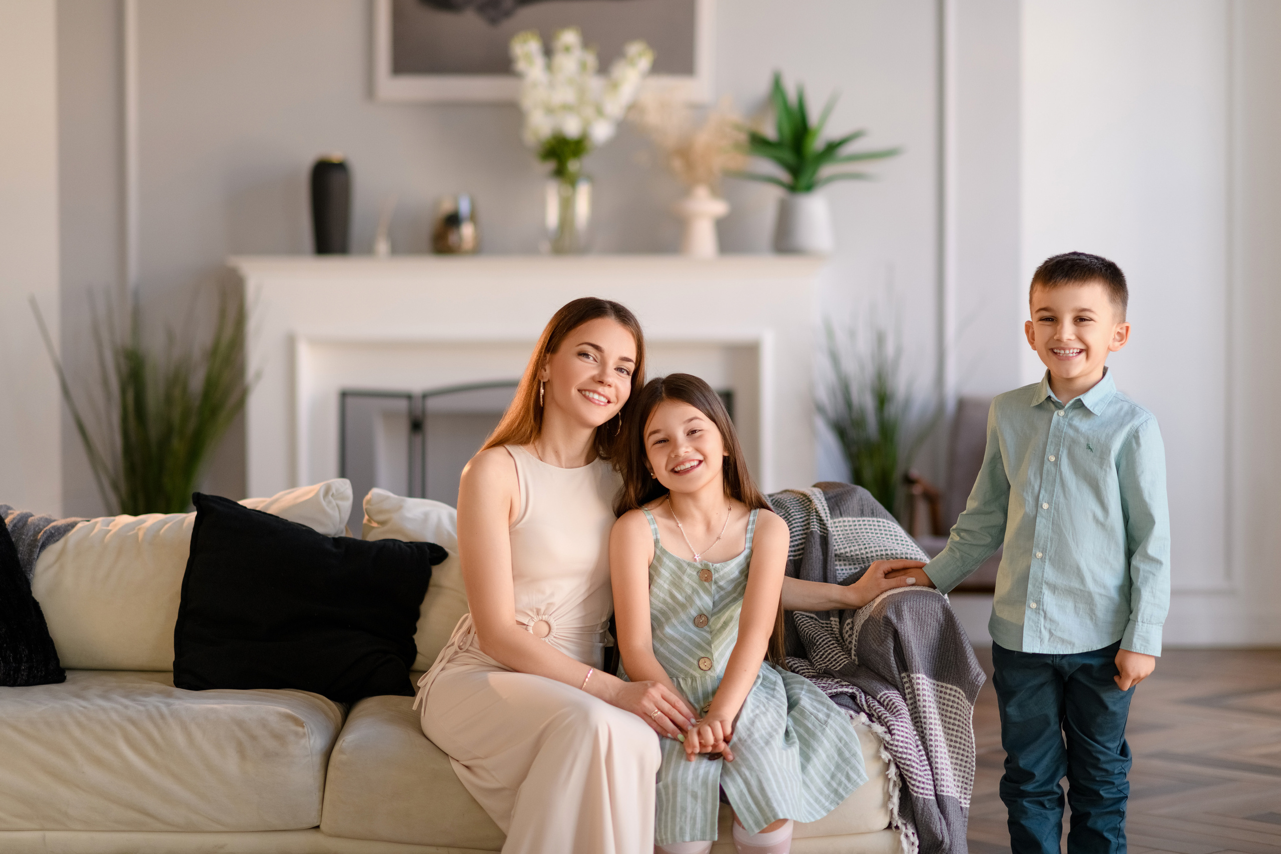 Семейная фотосессия для Юлии и Дениса. Свадебный и семейный фотограф в Санкт-Петербурге Олеся Еремеева