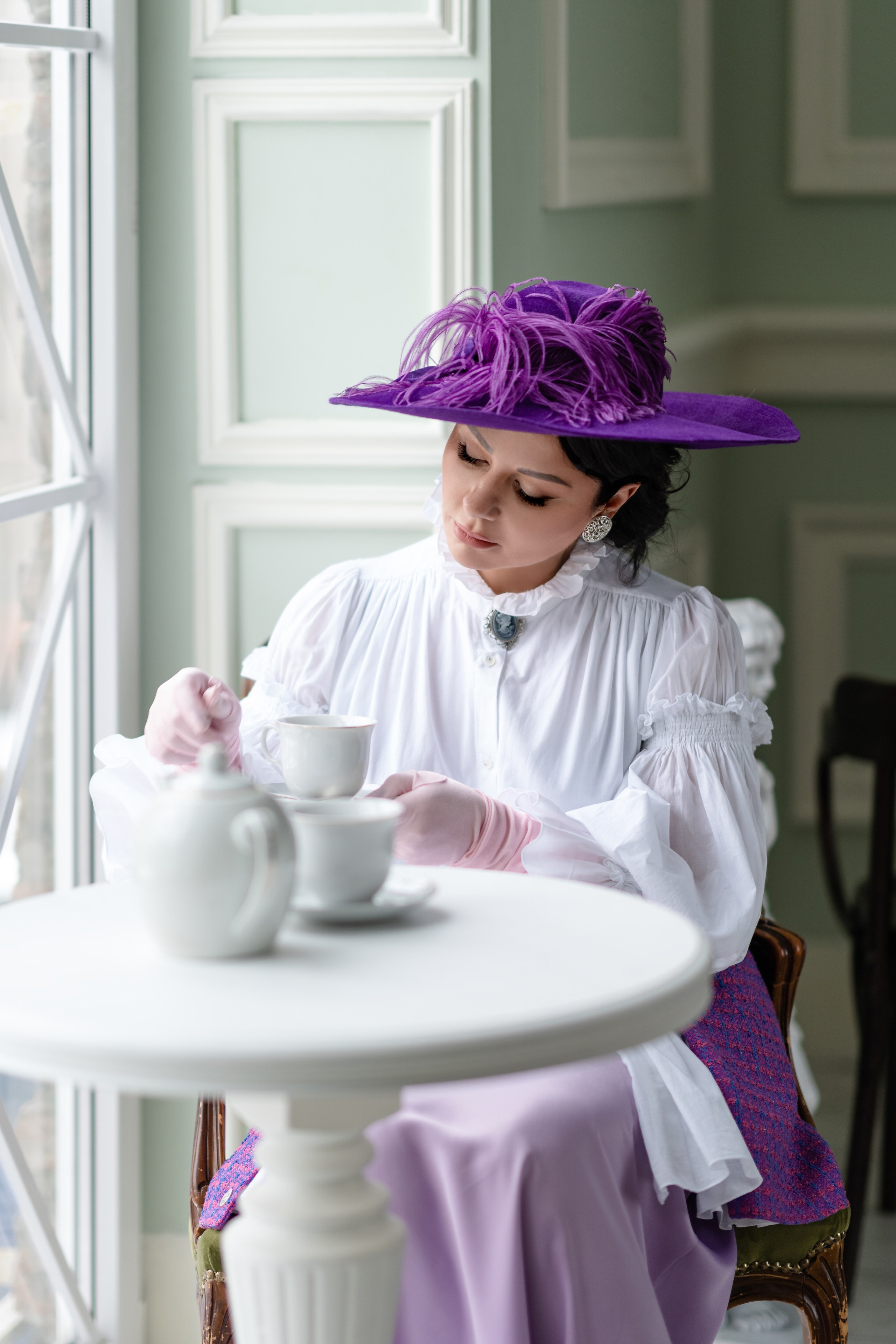 Фотосессия в стиле XIX века для Ирины. Свадебный и семейный фотограф в Санкт-Петербурге Олеся Еремеева