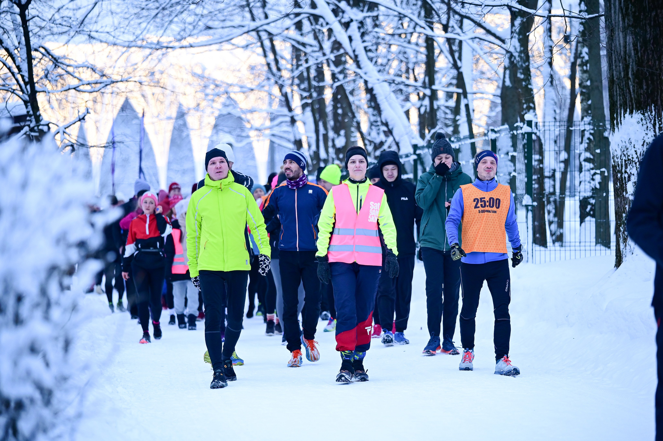 Sat9am5km Кузьминки (27.01.24). Фотограф | Ирина Гамзинова | Москва