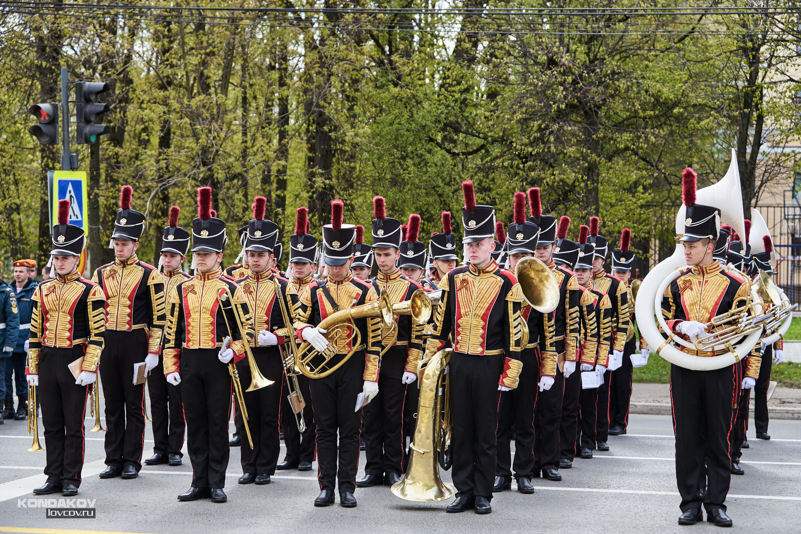 Парад в честь празднования День Победы 9 мая 2024 года в городе Иваново