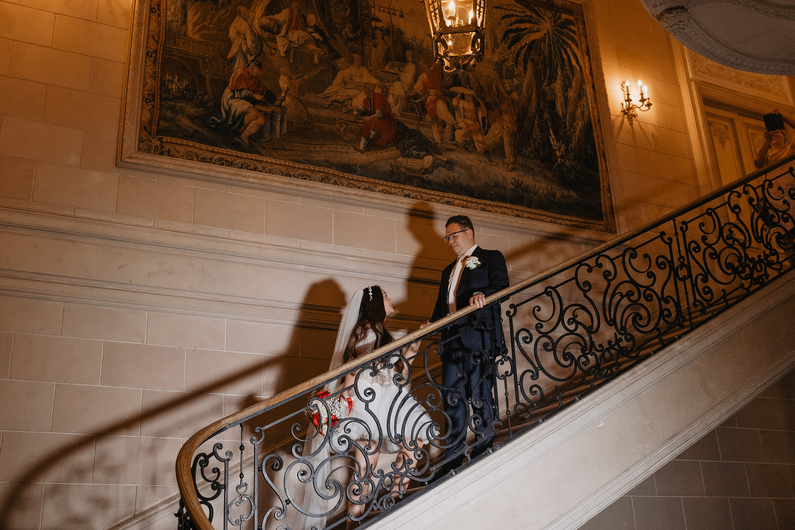 Свадебная фотосессия в ресторане Турандот. Свадебный фотограф в Москве Дарья Олендарёва