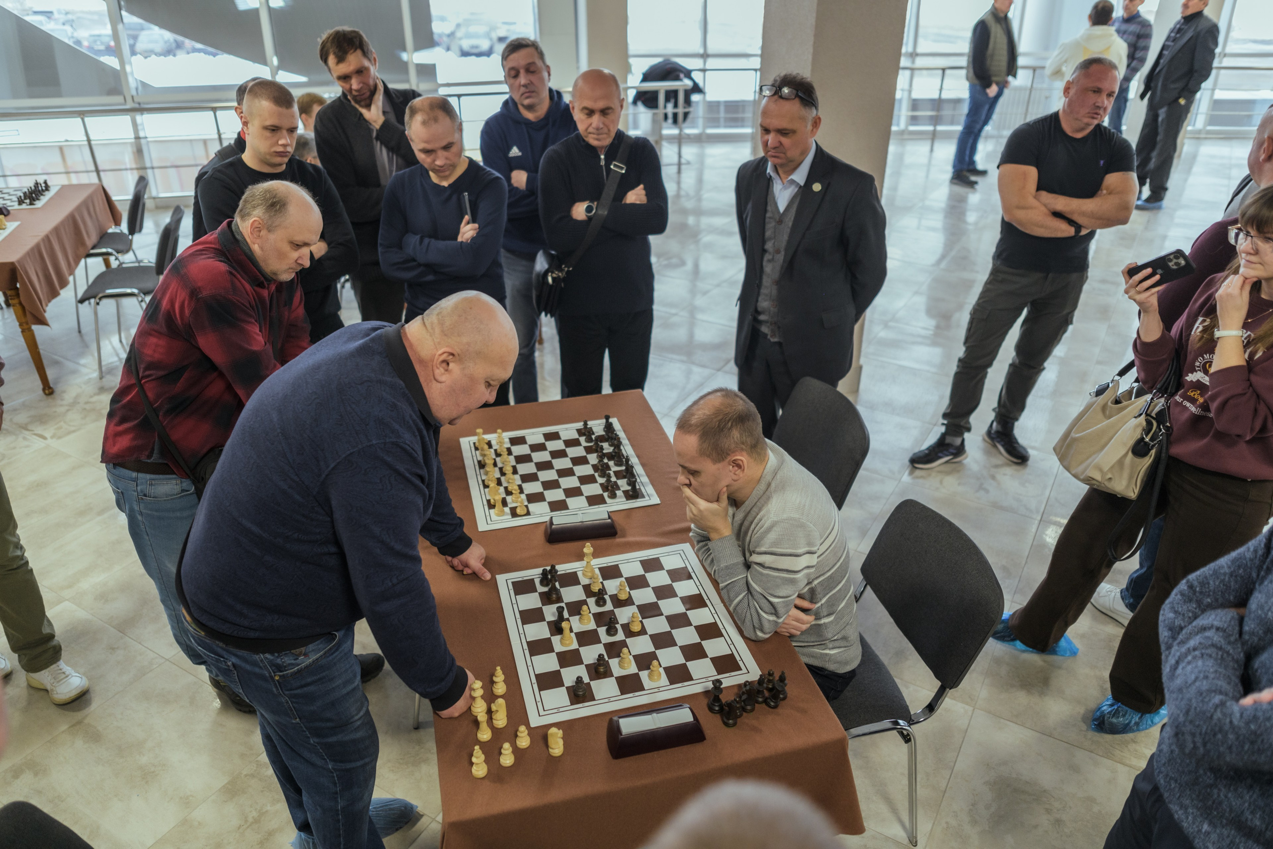 Первенство ОАО «Мозырский НПЗ» по шахматам. Репортажный фотограф Владимир Беляй