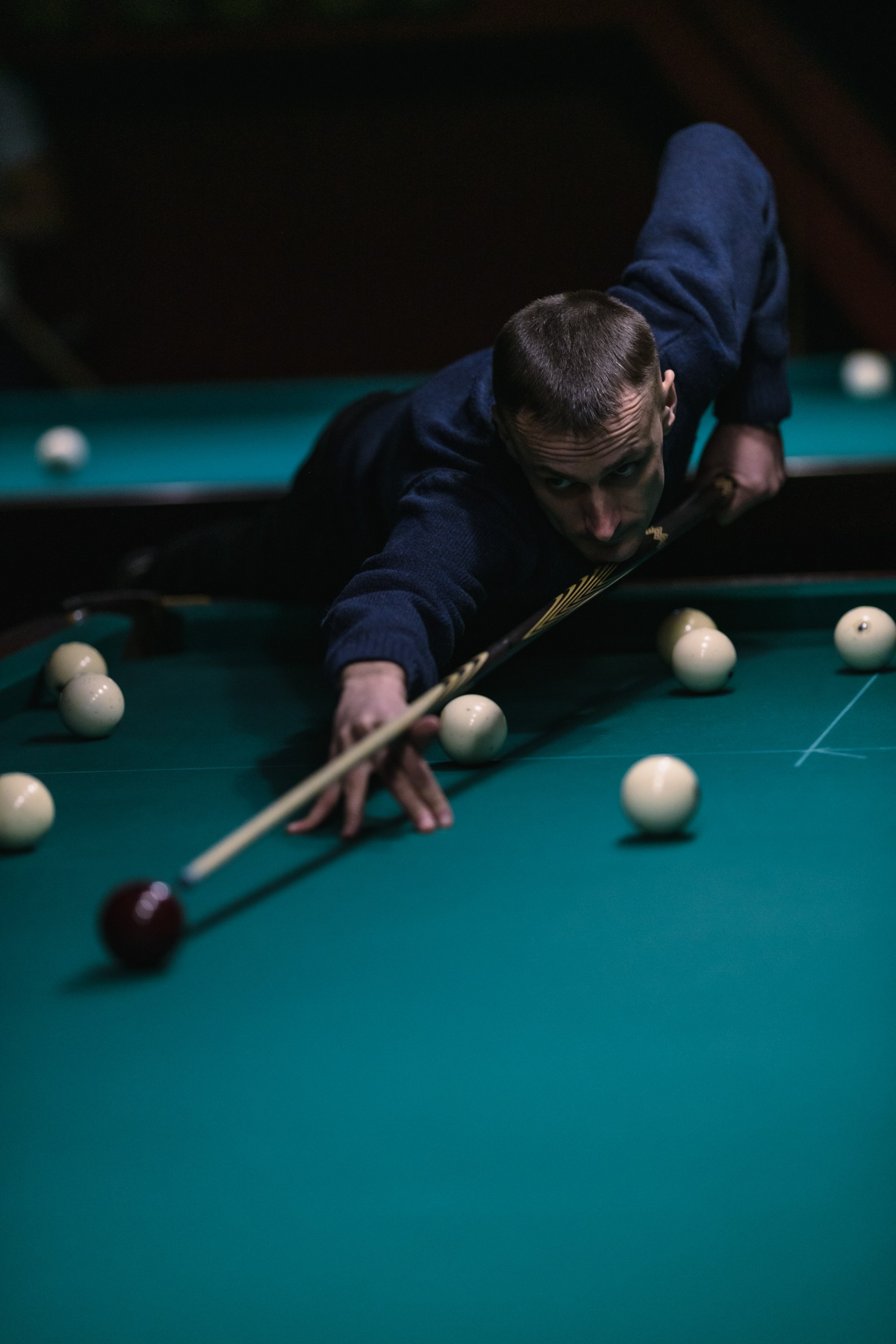 Бильярд МНПЗ. Репортажный фотограф Владимир Беляй