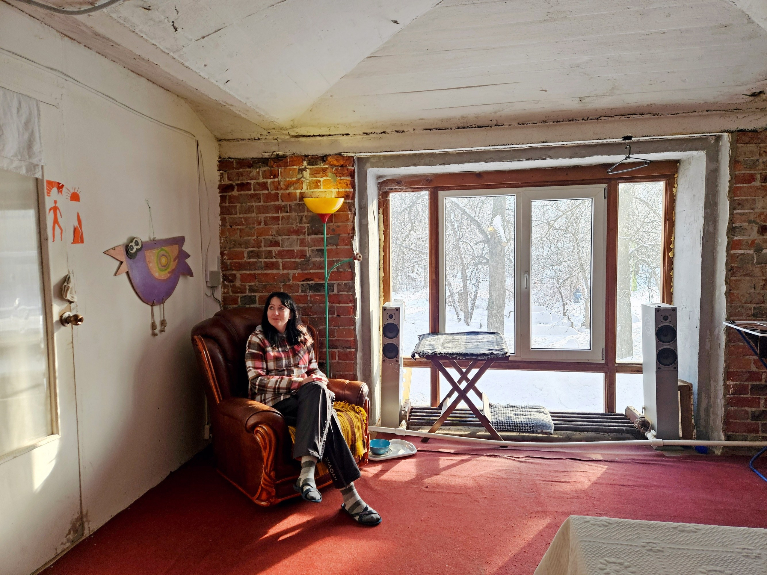 МАСЛЕНИЦА В АРТ-РЕЗИДЕНЦИИ ГУСЛИЦА: ИНТРО. Художник Анастасия Кисткина, Петербург