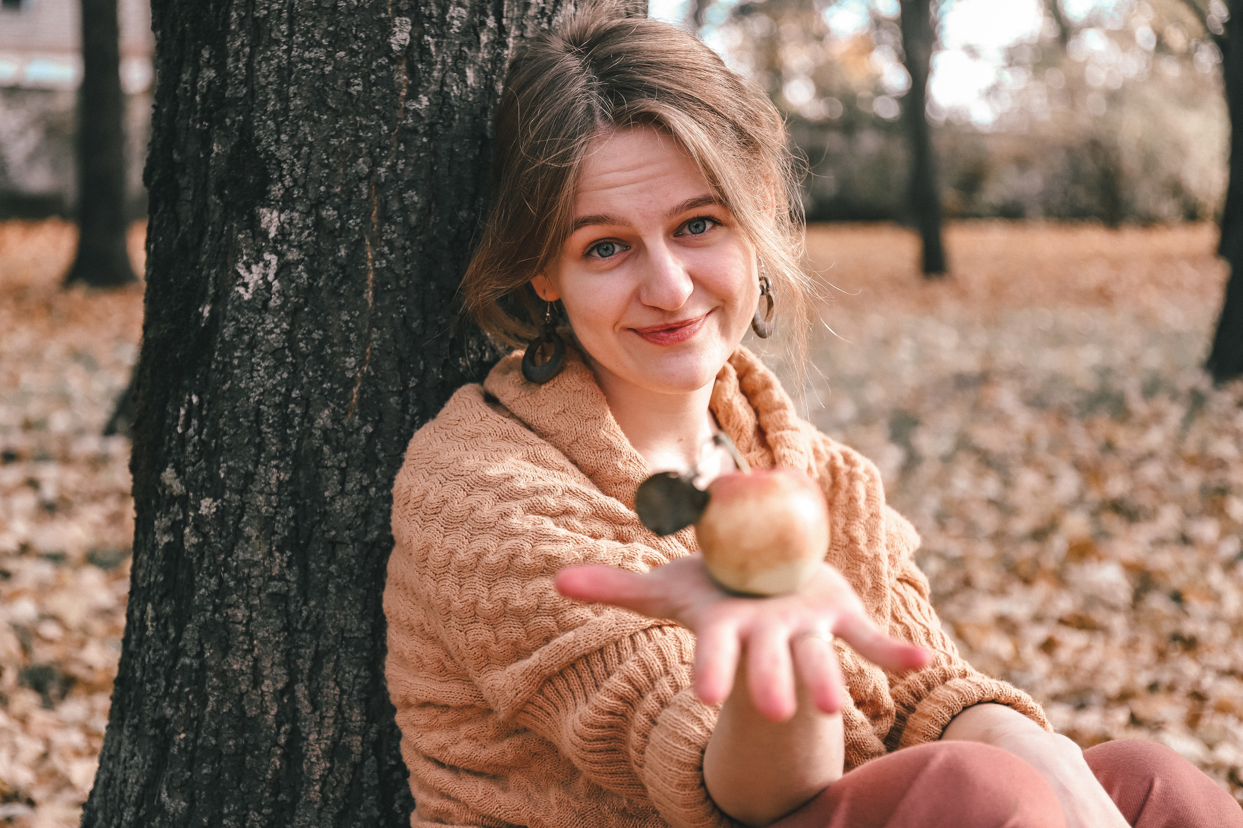 Осенняя фотосессия прекрасной Дарьи. Фотограф в Санкт-Петербурге Наталья Брилькова