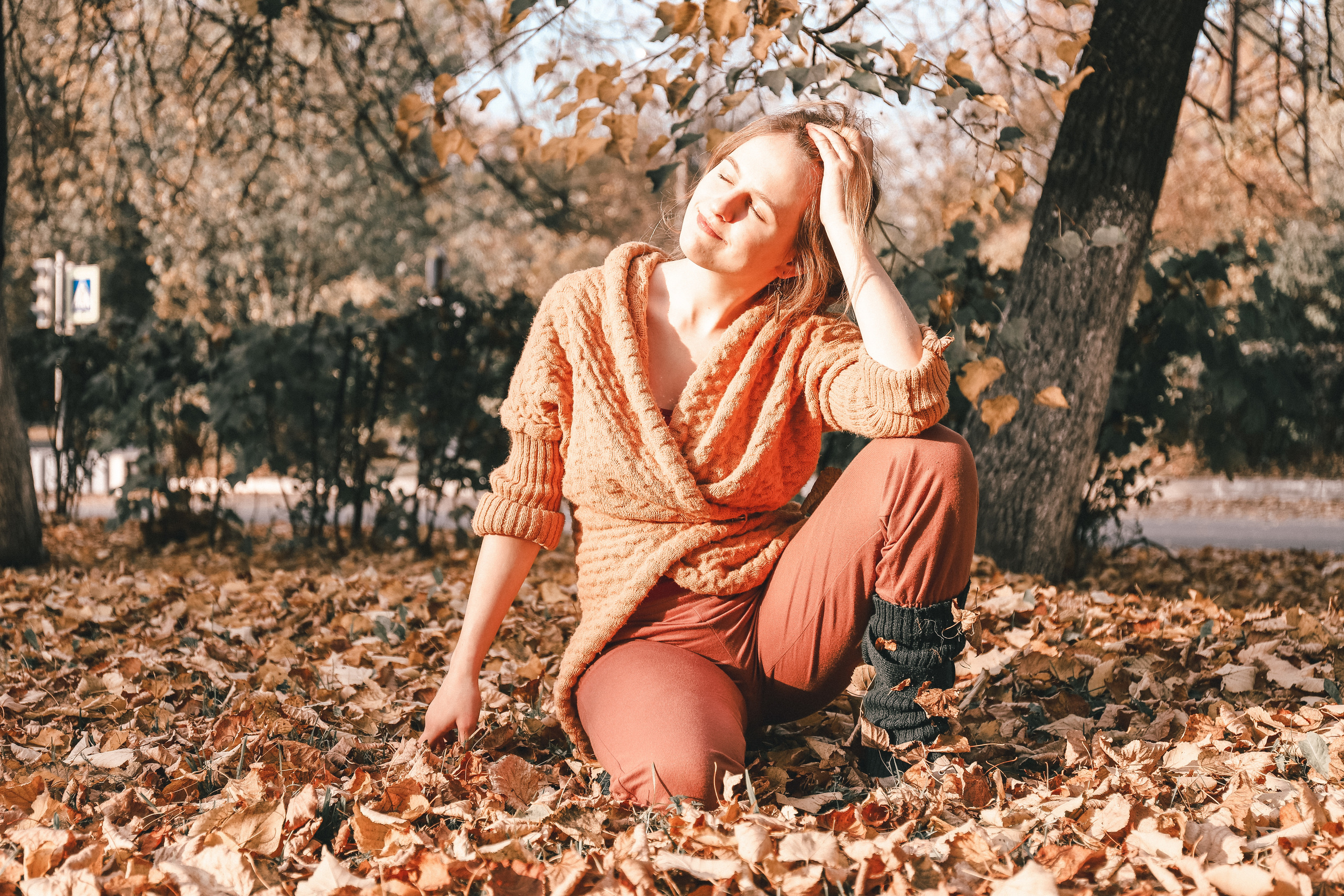 Осенняя фотосессия прекрасной Дарьи. Фотограф в Санкт-Петербурге Наталья Брилькова