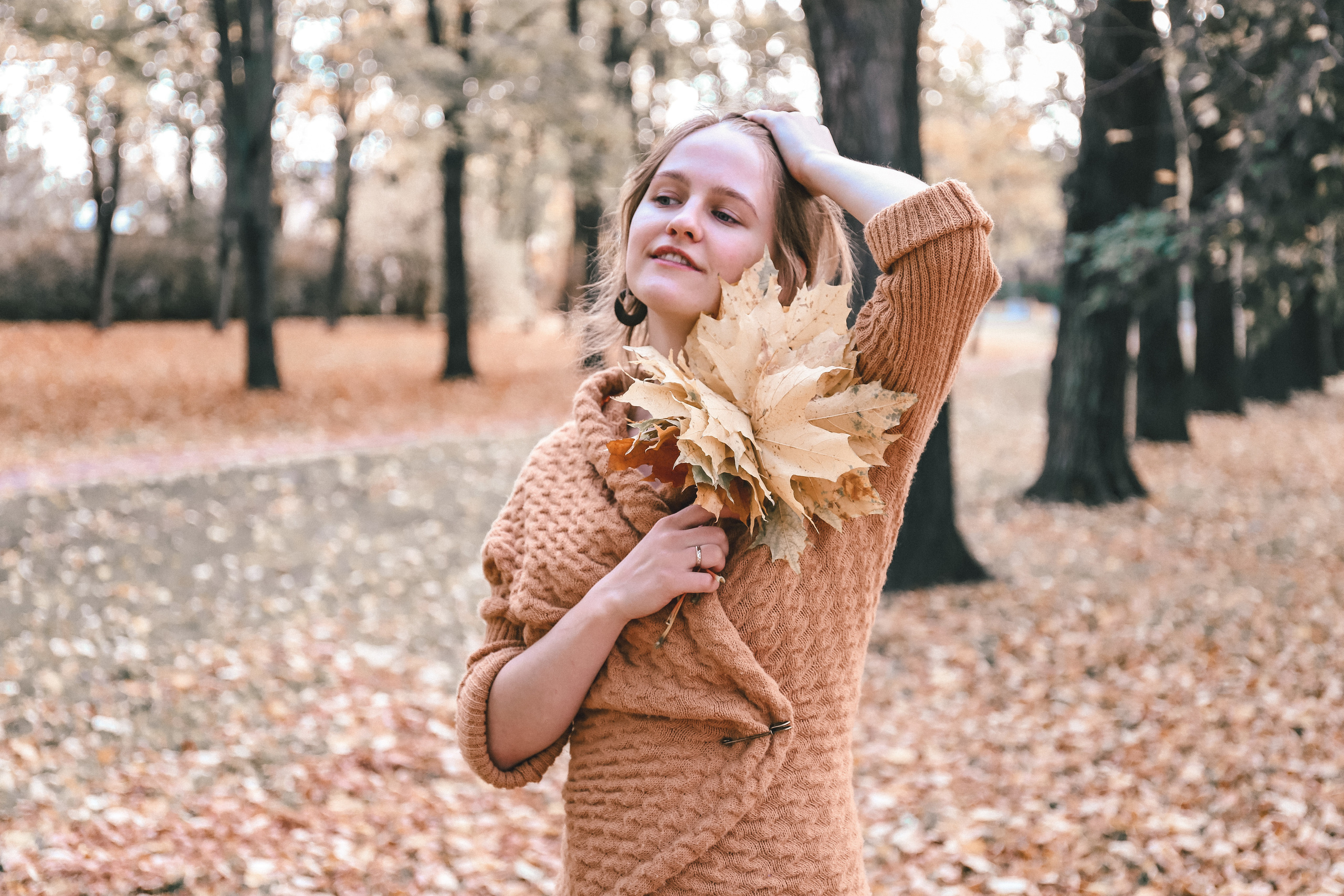 Осенняя фотосессия прекрасной Дарьи. Фотограф в Санкт-Петербурге Наталья Брилькова